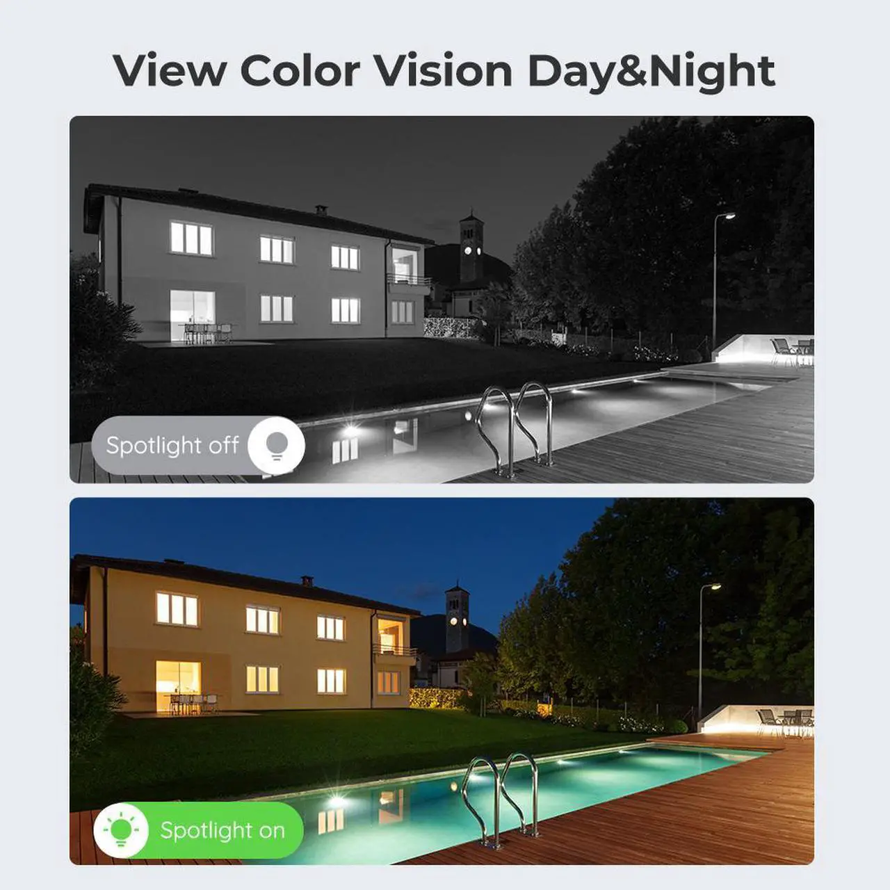 Alt view image 3 of 7 - Reolink 2K Smart Wi-Fi Camera with Color Night Vision and 2.4/5 GHz Wi-Fi