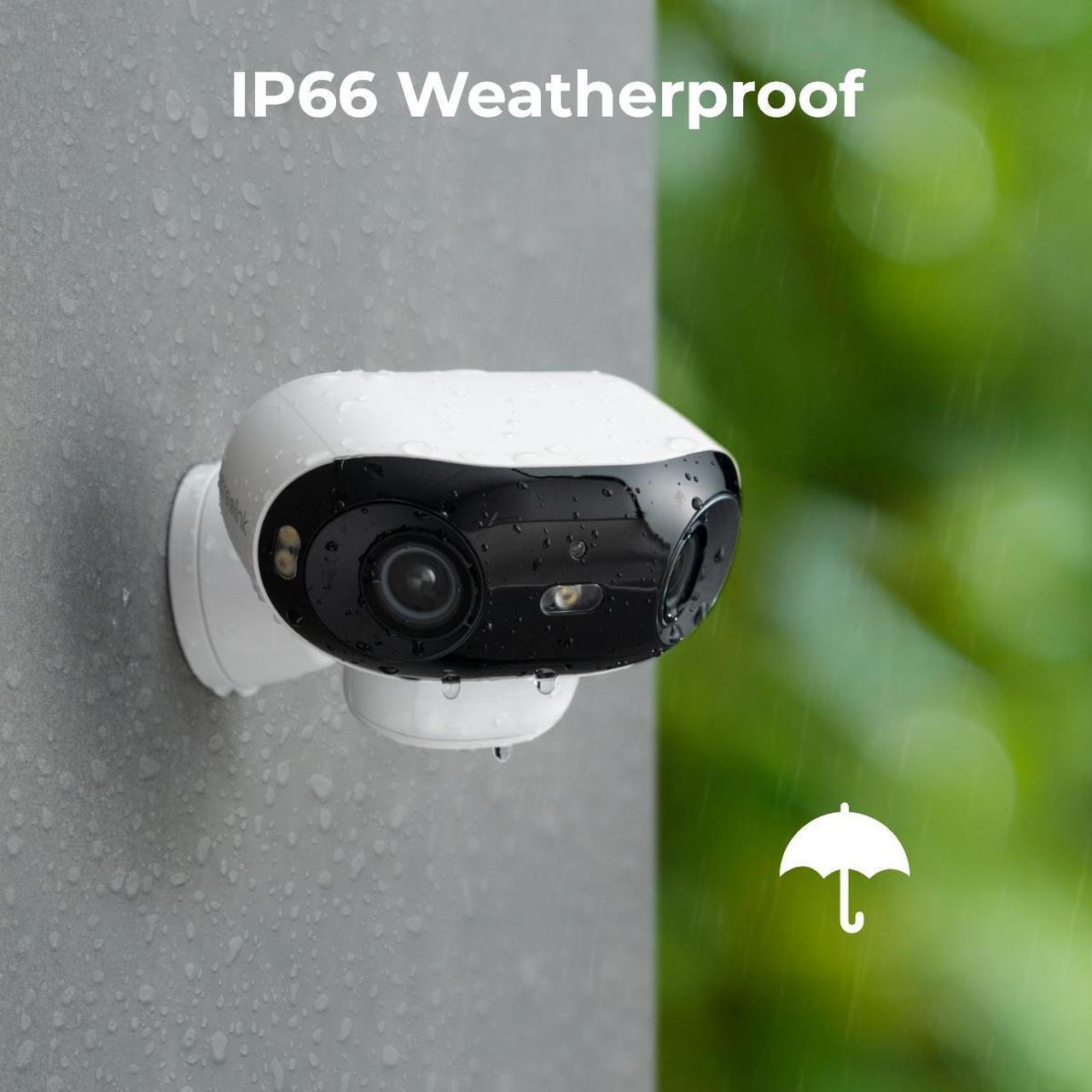 Alt view image 8 of 7 - Reolink Argus 4 Pro with With 6W Black Solar Panel 4K Battery Camera ColorX Night Vision, 180° Blindspot-Free View, Outdoor Camera with Dual-Band Wi-Fi 6, Smart AI Detection, Home Hub Compatible