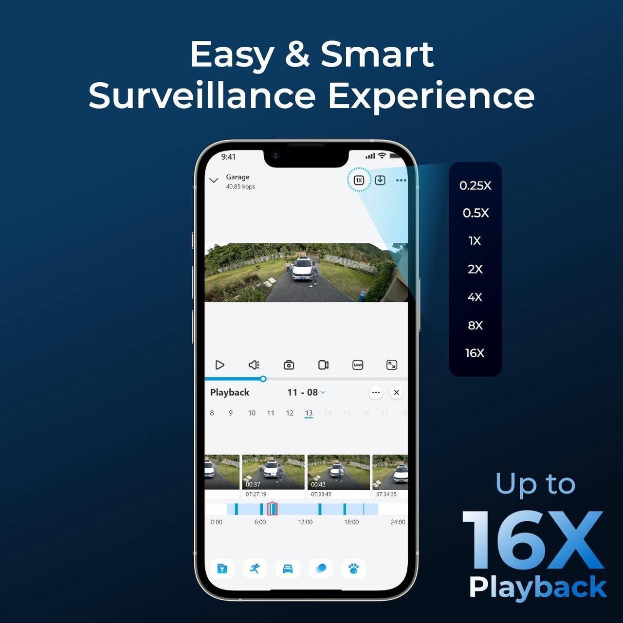 Alt view image 4 of 7 - REOLINK Duo 3 PoE 2pcs 16MP 8K UHD Dual-Lens PoE Security Camera with 180° Panoramic View, Motion Track, F1.6 Color Night Vision, Person/Vehicle/Animal Detection, Supports 24/7 Recording