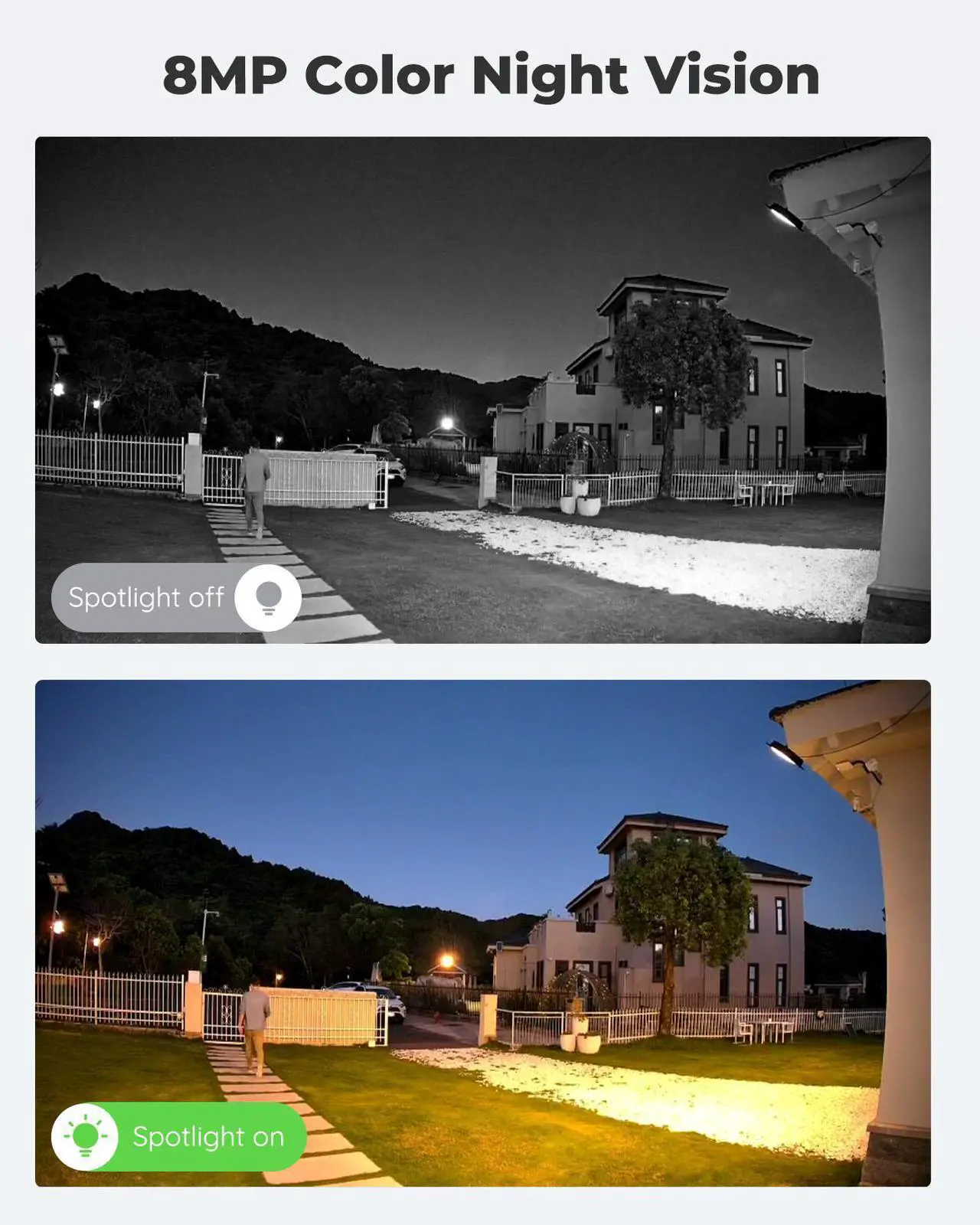 Alt view image 4 of 7 - Reolink 4K 8MP Dual Lens Outdoor Security Camera, PTZ Camera with Auto Tracking, 2.4/5GHz WiFi Smart Person/Vehicle Detection, 6X Hybrid Zoom, Color Night Vision, TrackMix WiFi Gray