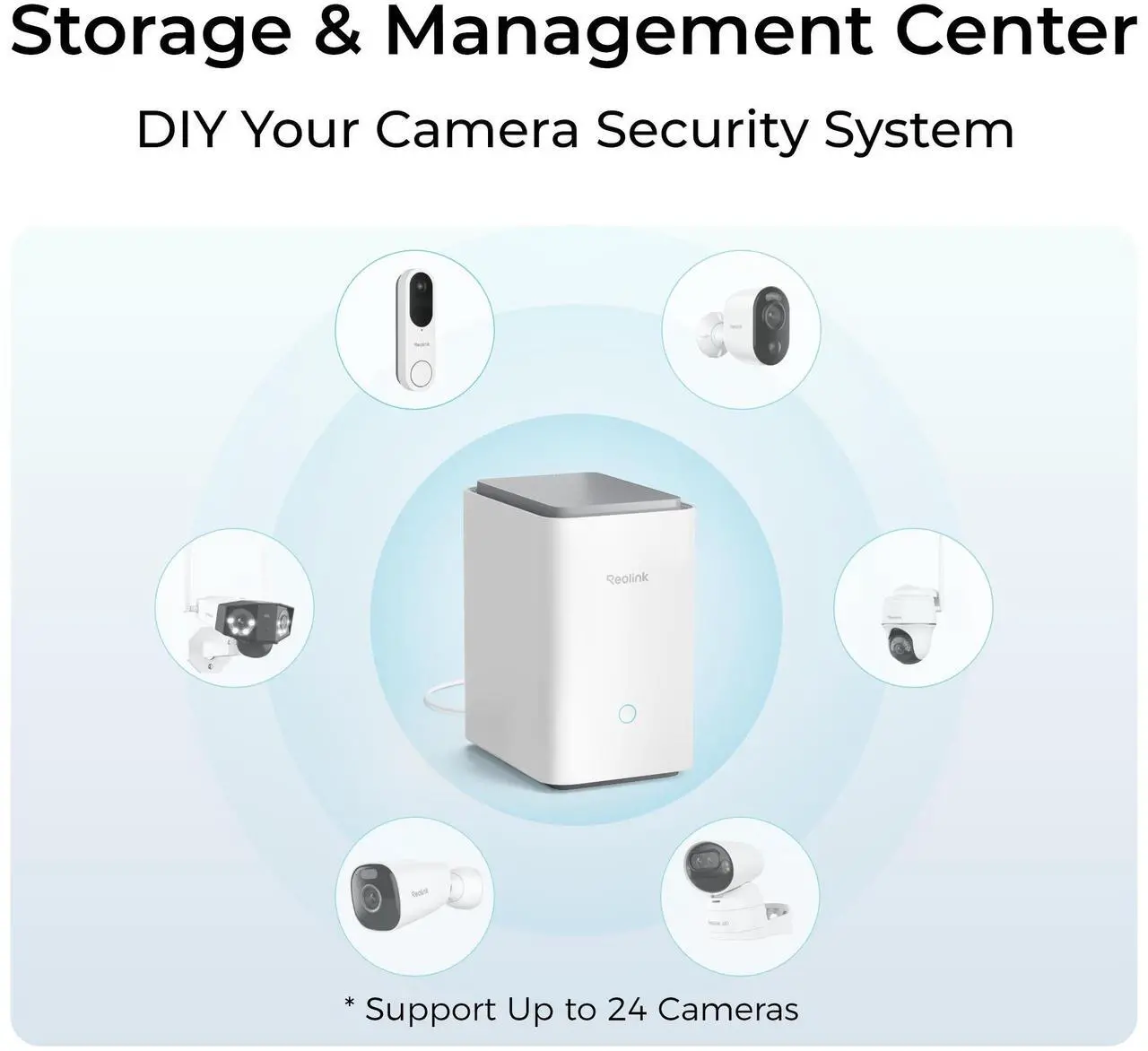 Alt view image 3 of 7 - Reolink Home Hub Pro Wi-Fi 6 Ready Security Center with Built-in 2TB HDD, Centralized Data Management, Encrypted Local Storage, and Support for Up to 24 Reolink Cams
