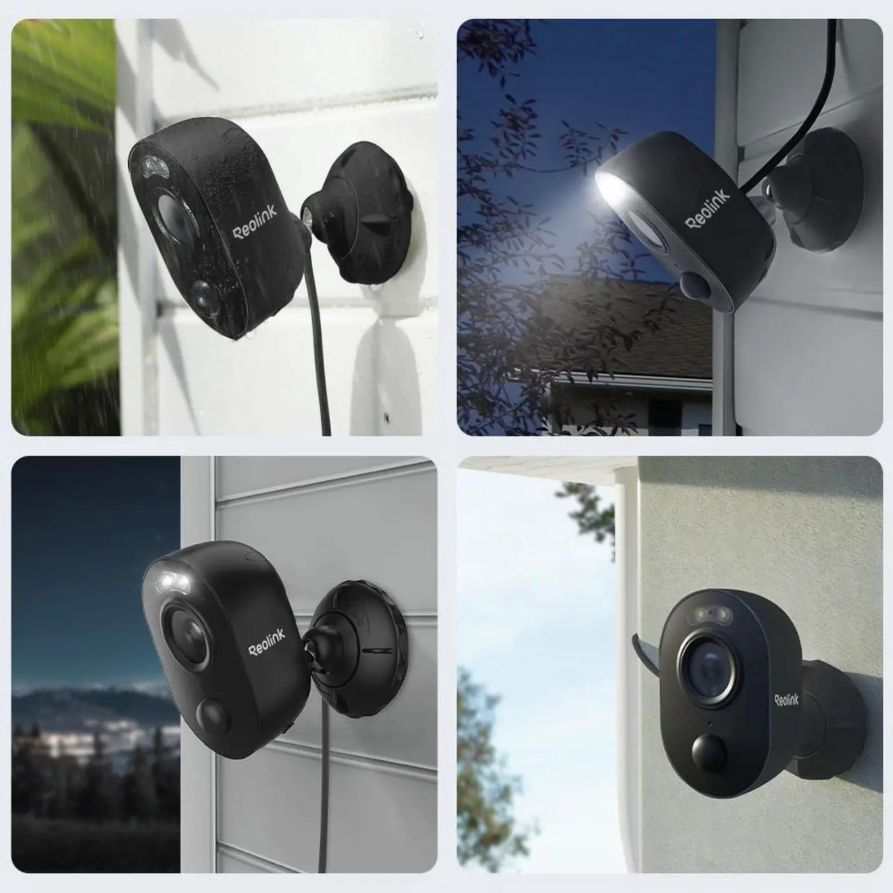 Alt view image 2 of 7 - Reolink 2K Smart Wi-Fi Camera with Color Night Vision and 2.4/5 GHz Wi-Fi