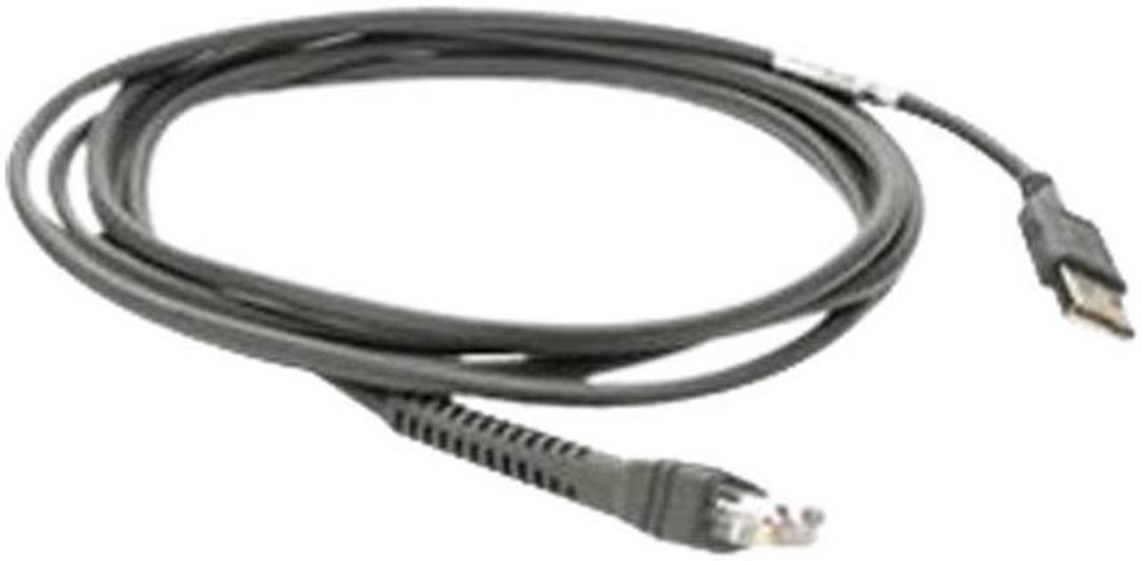 USB Cable For Barcode Scanner LS2208AP LS4208 LS1203 CBA-U01-S07ZAR 7FT