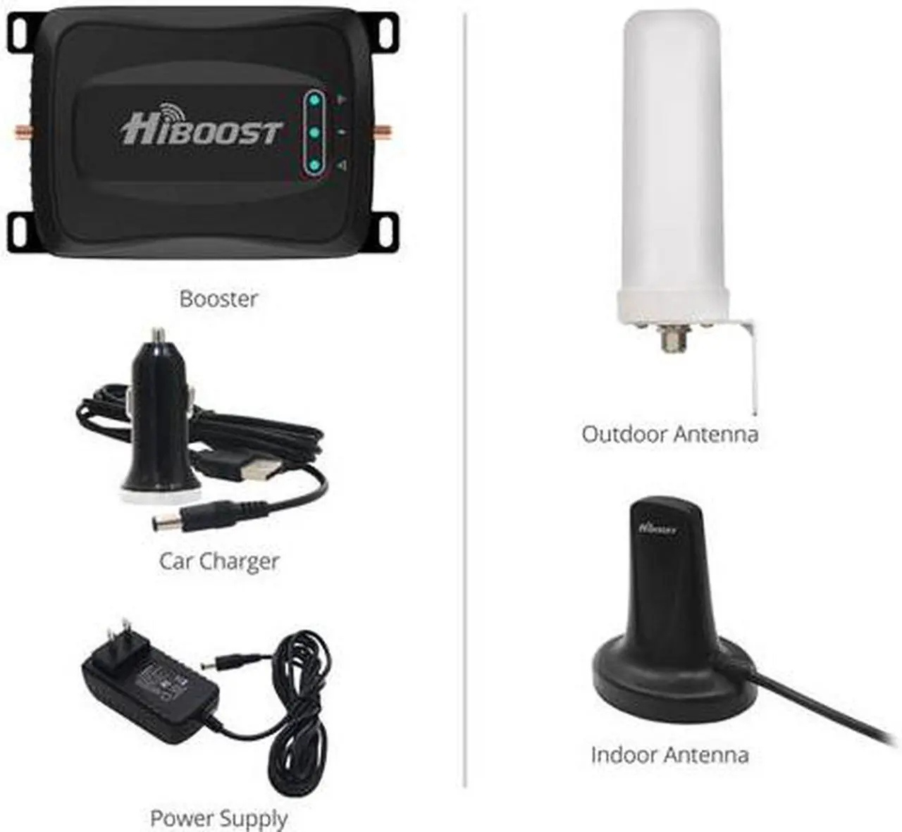 Alt view image 2 of 3 - HiBoost Travel 4G 2.0 RV Cell Phone Signal Booster Kit