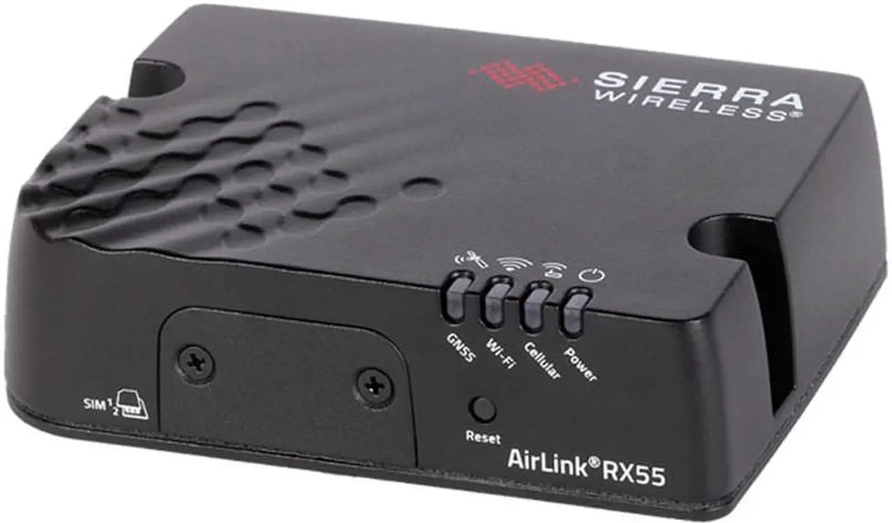 Main image of Sierra Wireless AirLink RX55 4G LTE-A PRO (CAT 7) Rugged Industrial Router - No Wi-Fi - FirstNet Ready