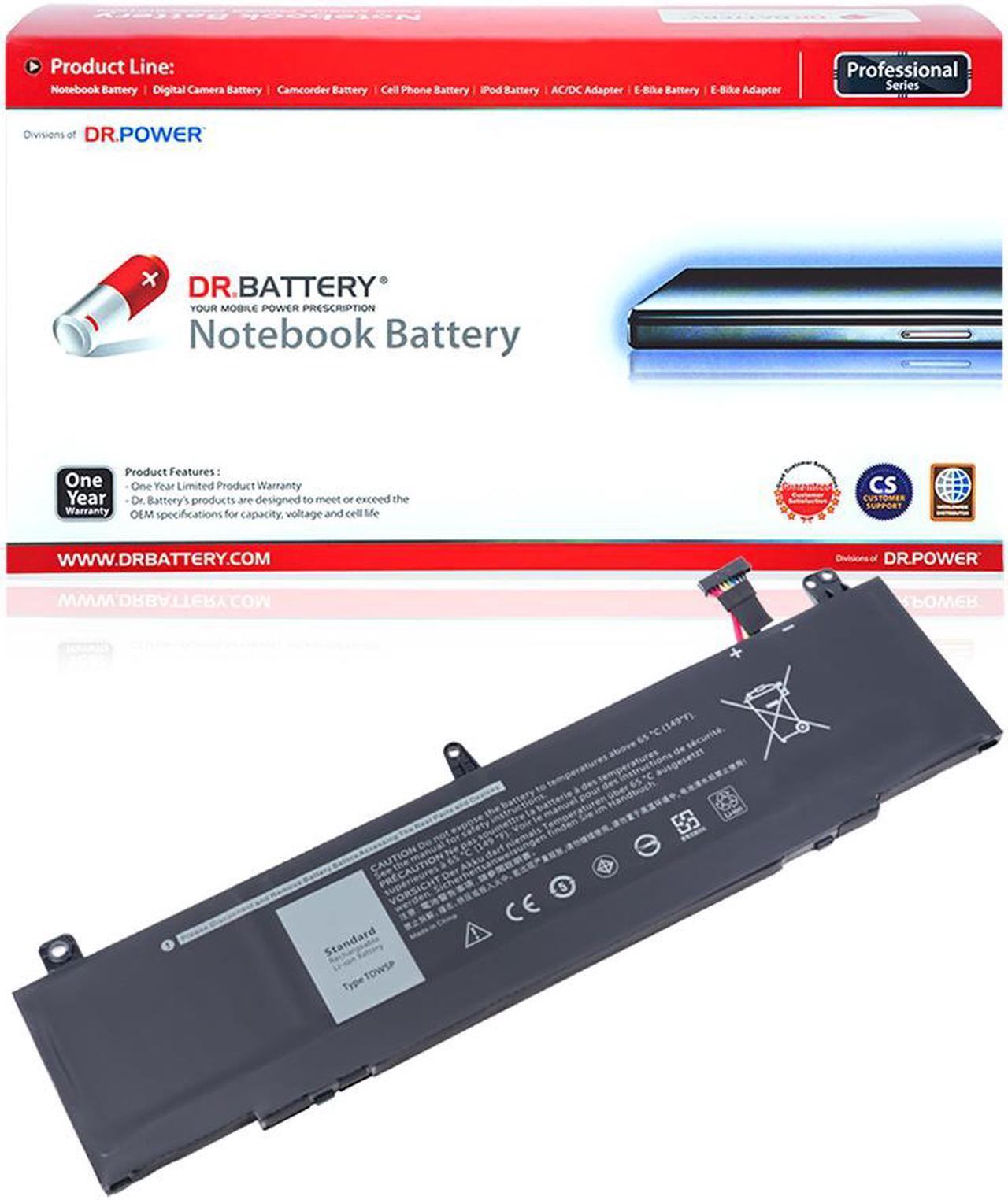 DR. BATTERY - Replacement for Dell Alienware 13 R3 / 13(ALW13C-D1738) / 13(ALW13C-D2508) / 13(ALW13C-D2728) / 13(ALW13C-D2738) / 13(ALW13C-D2838) / 4RRR3 / JFWX7 / P81G / P81G001 / TDW5P