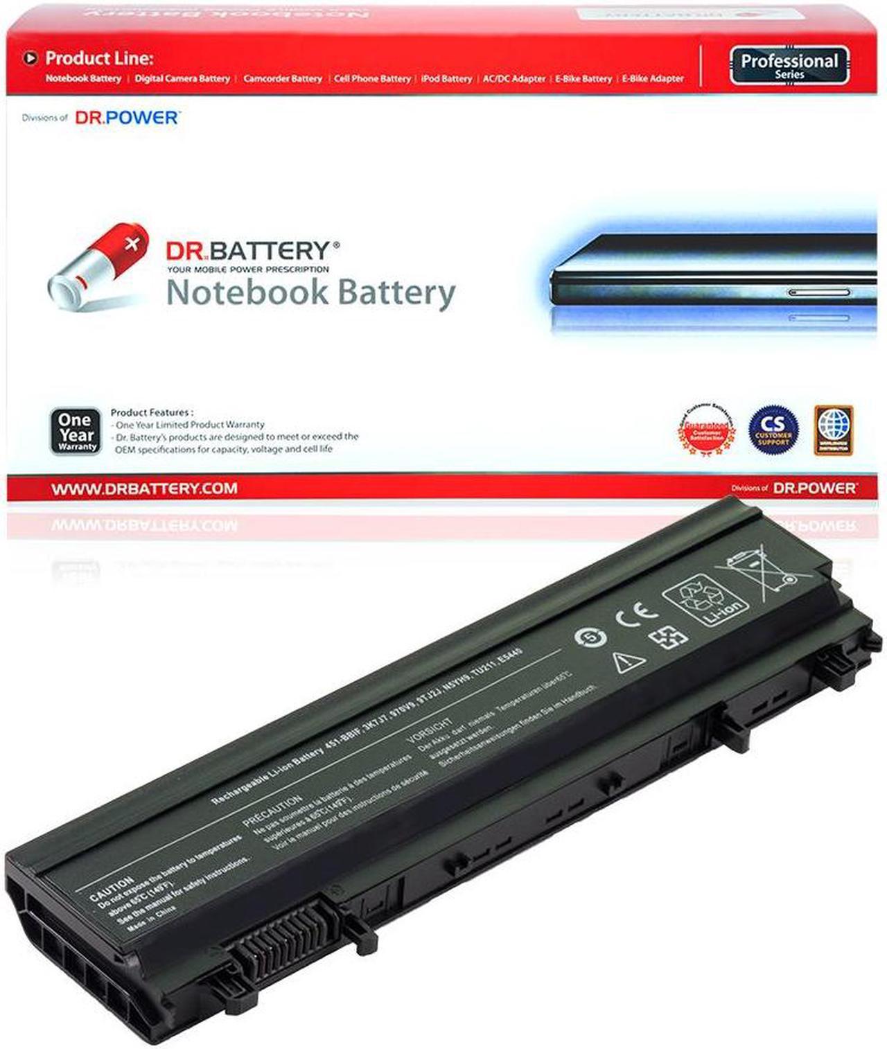 DR. BATTERY N5YH9 VV0NF Laptop Battery Compatible with Dell Latitude E5540 E5440 Series TU211 451-BBID WGCW6 0M7T5F F49WX NVWGM 0K8HC 1N9C0 7W6K0 CXF66 451-BBIE 451-BBIF [11.1V / 49Wh]