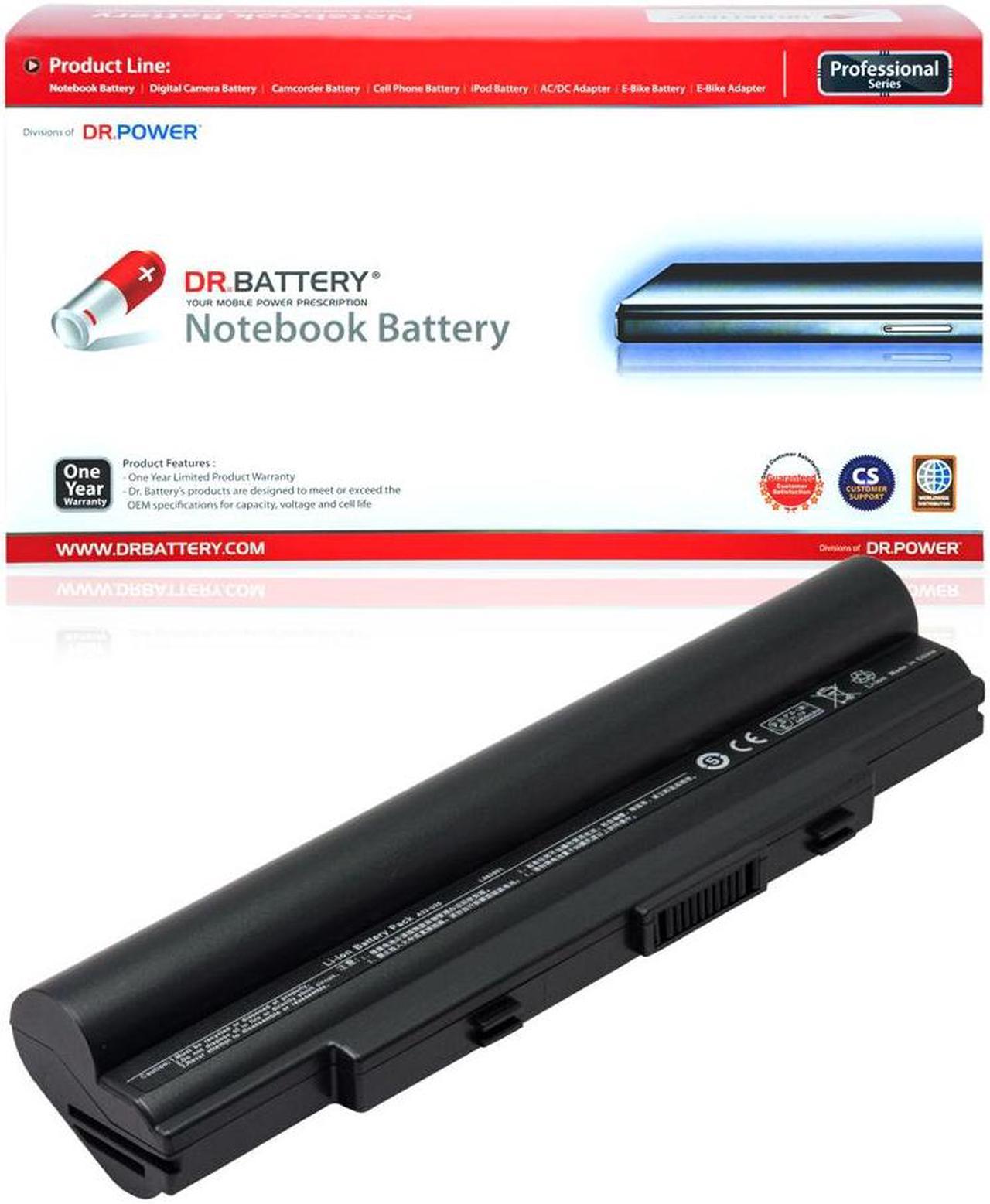 DR. BATTERY A32-U80 Laptop Battery Compatible with Asus U50F U50A U50 U80V U80A U81A U80 U20 U50Vg U20A A32-U50 A32-U20 U50V U81 A33-U50 A31-U80 A31-U20 [11.1V / 49Wh]