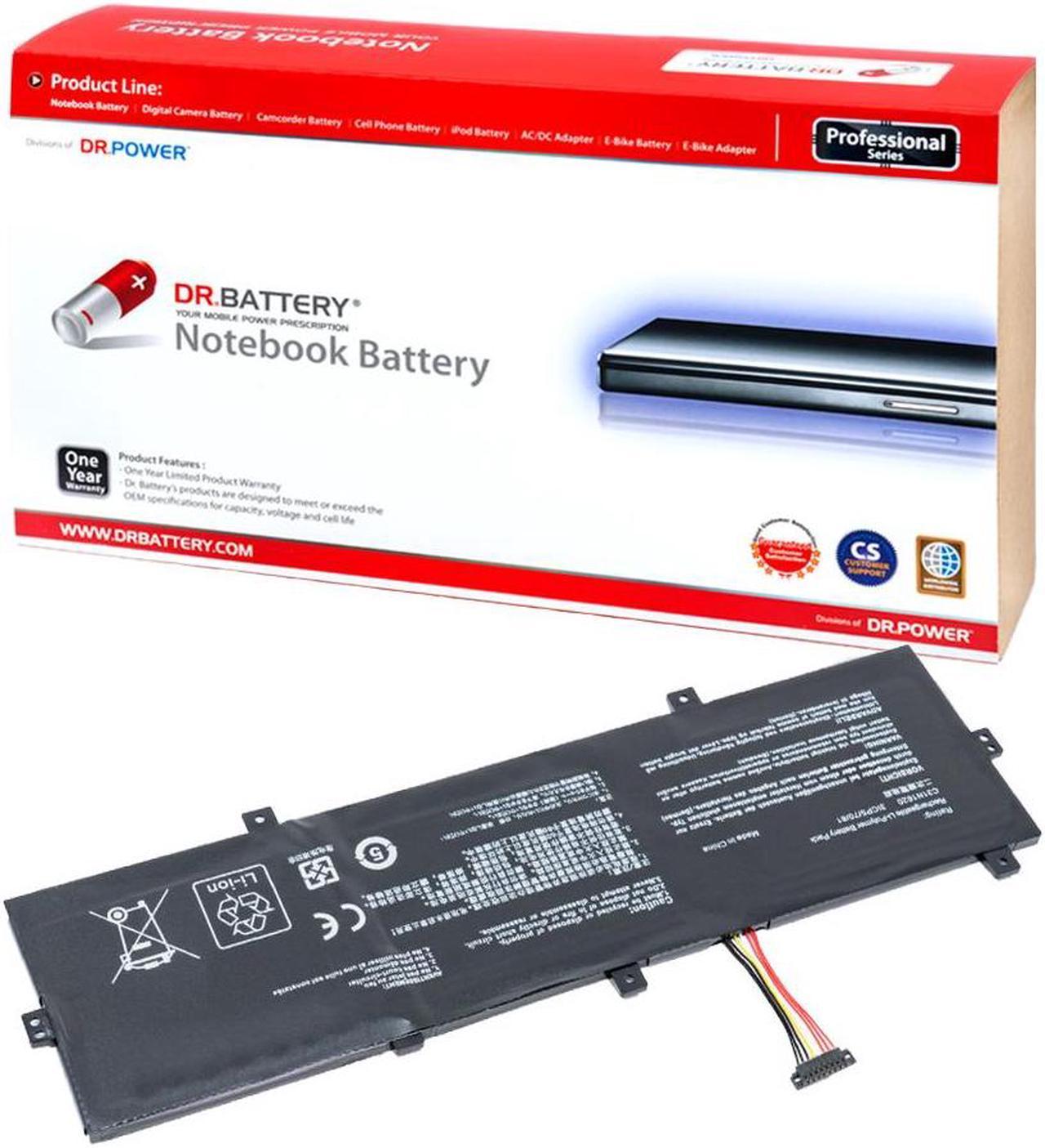 DR.BATTERY C31N1620 Replacement for Asus Zenbook UX430U UX430UA UX430UN UX430UNR UX430UQ UX430UQ-GV015T U4100UQ U4100U PRO PU404 PU404UF PU404UF8250 Series C31PoJH 0B200-02370000 [11.55V / 39Wh]