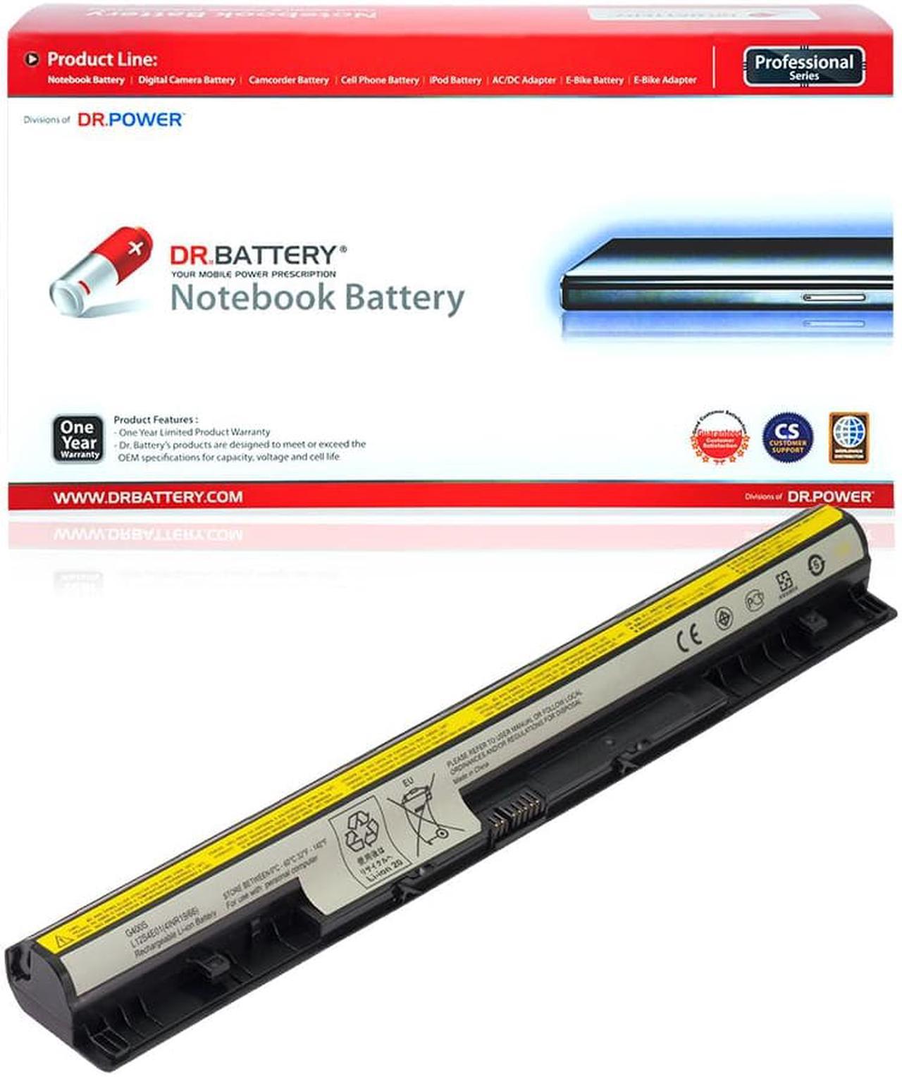 DR. BATTERY L12M4E01 Battery Compatible with Lenovo IdeaPad G400S G500S G505S G510S Z710 S410p S510p Z40-70 Z50-70 G50-80 L12L4E01 L12M4A02 L12L4A02 121500171 121500175 L12S4E01 [14.4V / 32Wh]