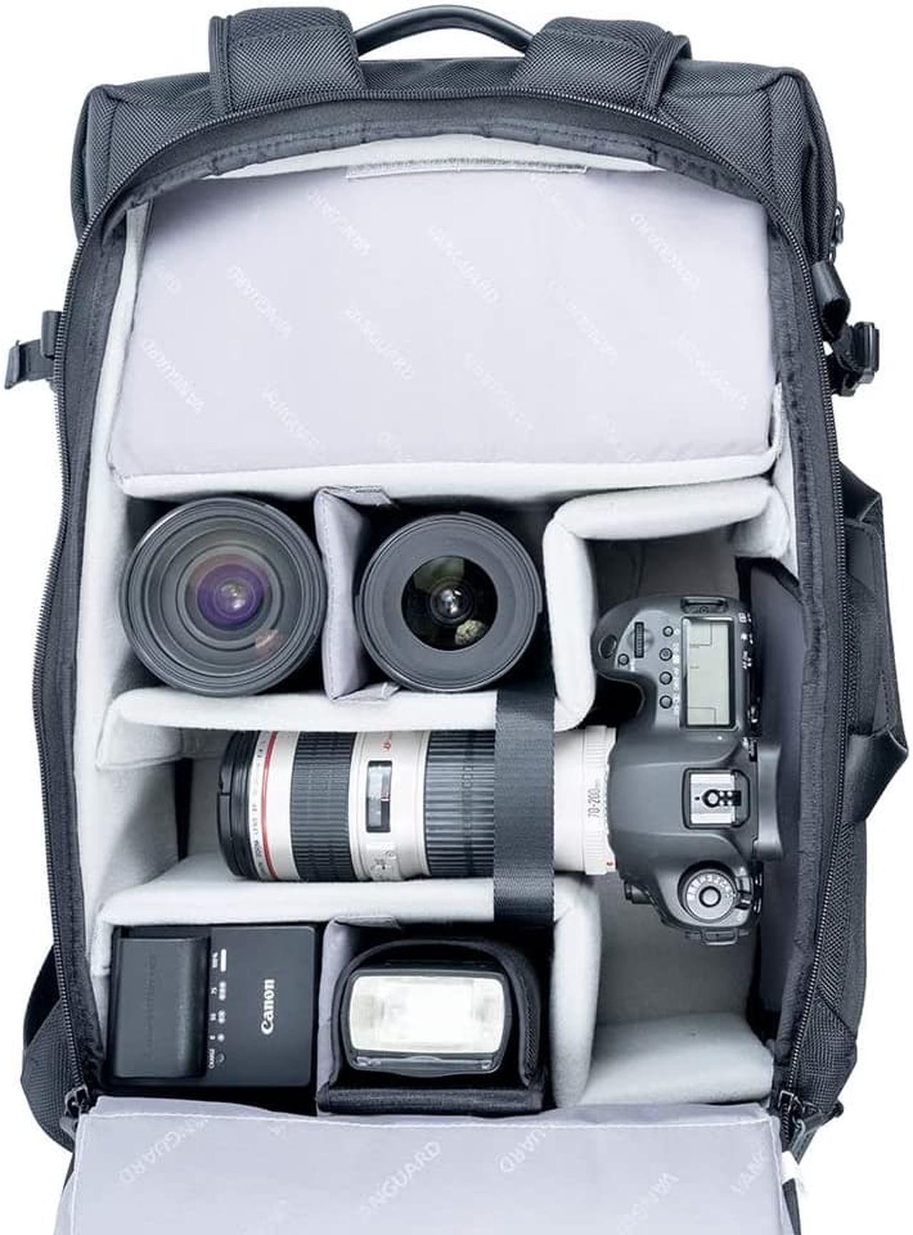 Alt view image 9 of 10 - Vanguard VEO SELECT 49 Incognito Backpack/Shoulder Bag, Black #VEO SELECT49 BK