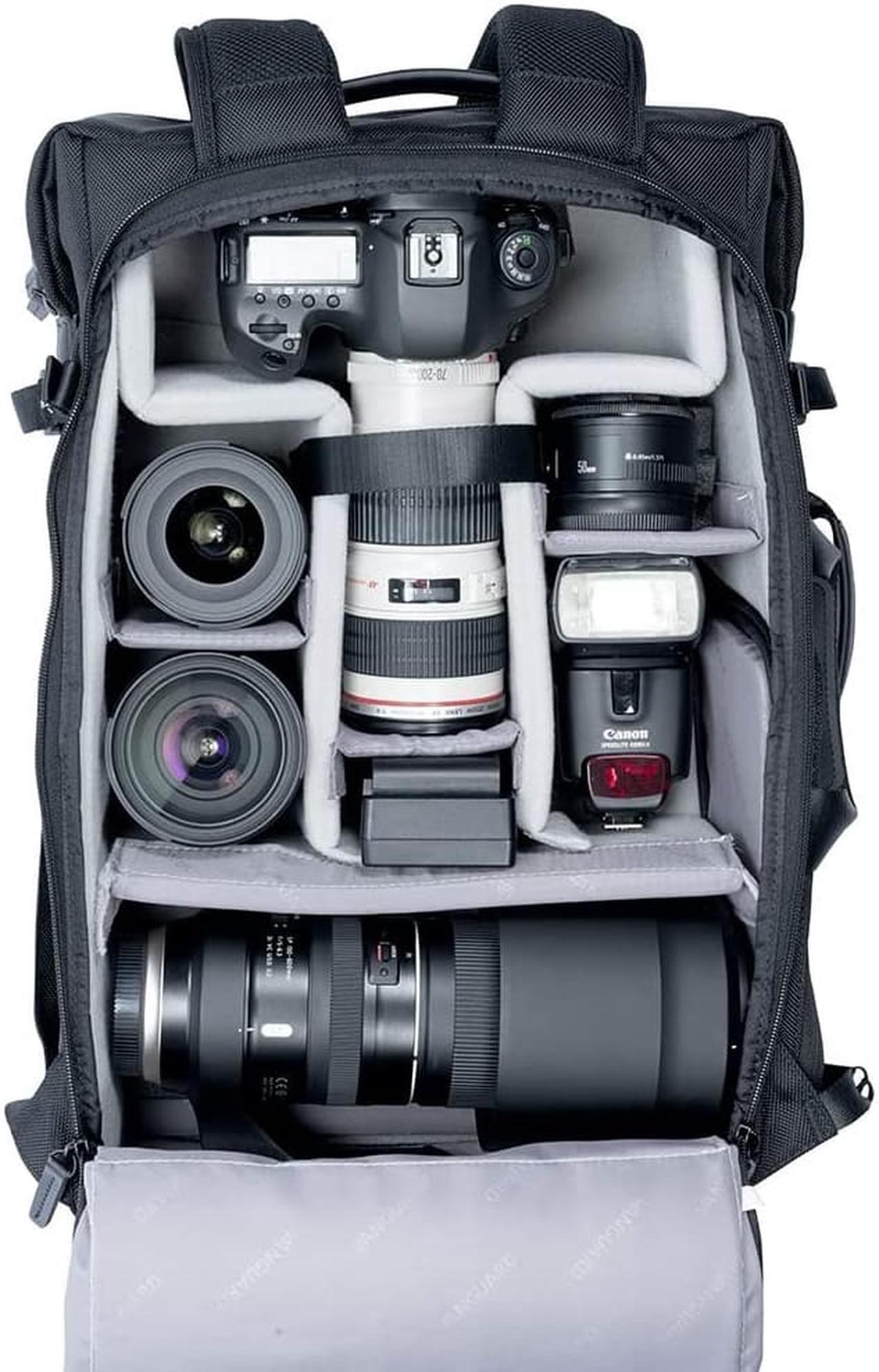 Alt view image 8 of 10 - Vanguard VEO SELECT 49 Incognito Backpack/Shoulder Bag, Black #VEO SELECT49 BK