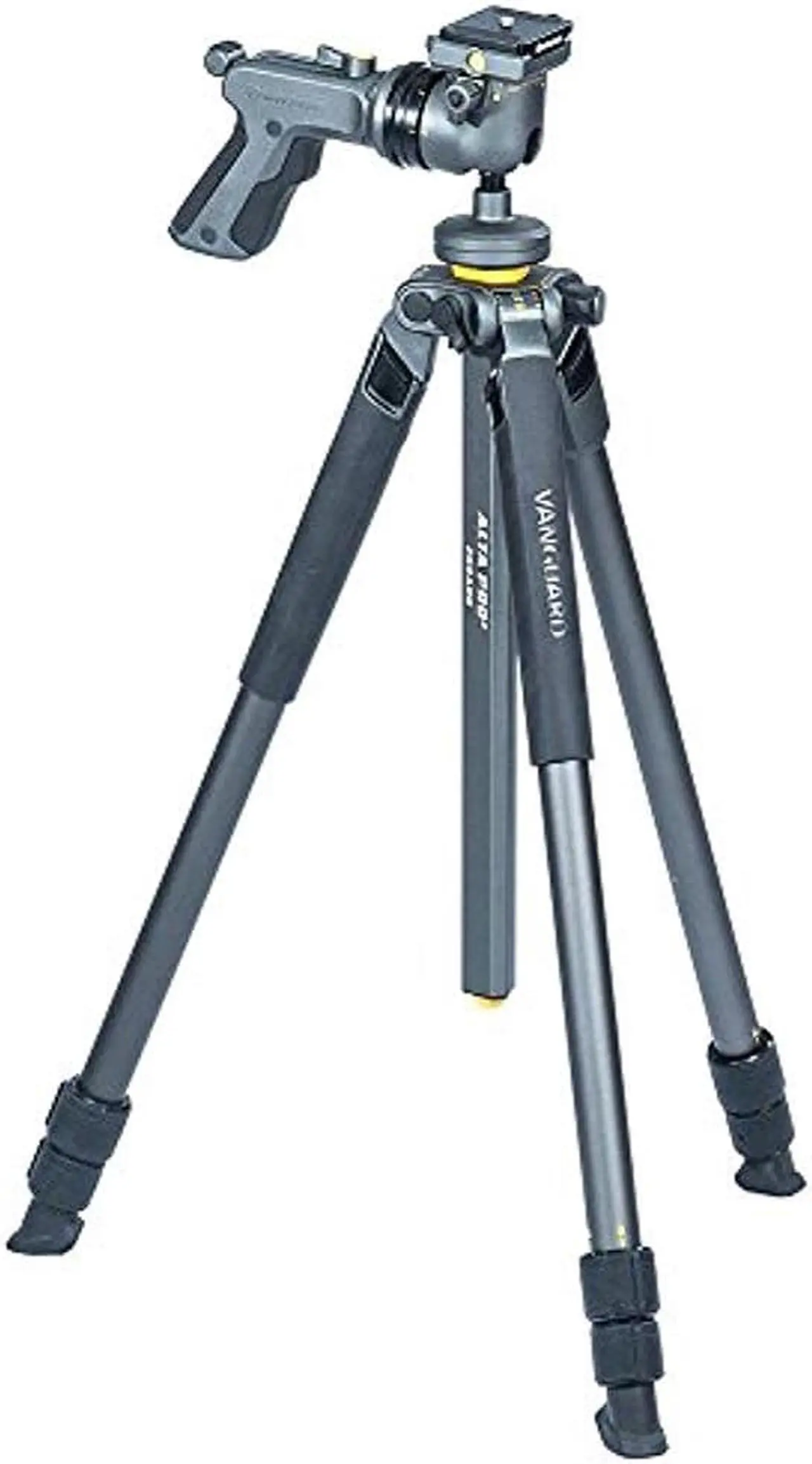 Alt view image 14 of 20 - Vanguard Alta Pro 2+ 263Agh Tripod with Alta Gh-100 Pistol-Grip Ball Head