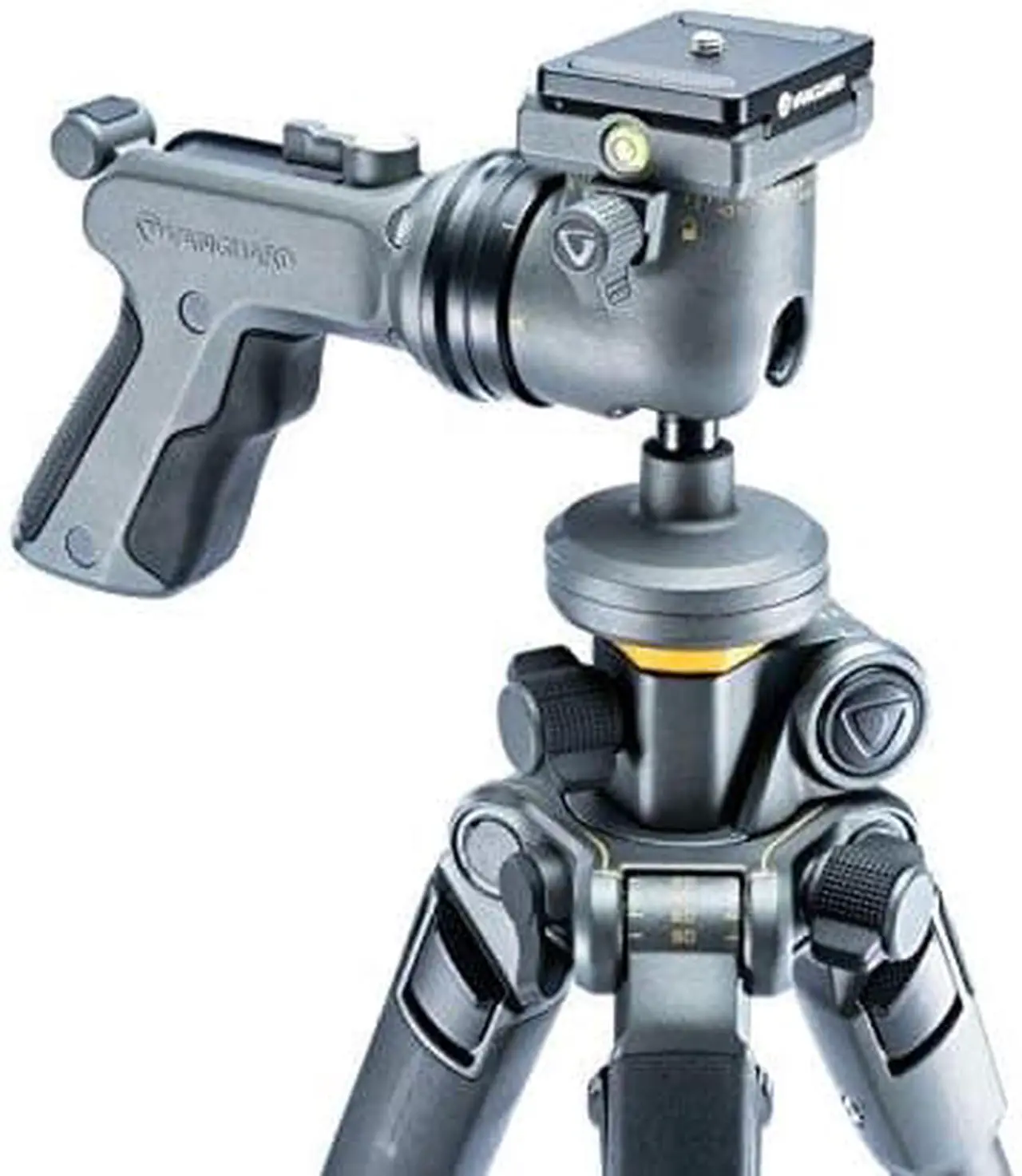 Alt view image 18 of 20 - Vanguard Alta Pro 2+ 263Agh Tripod with Alta Gh-100 Pistol-Grip Ball Head