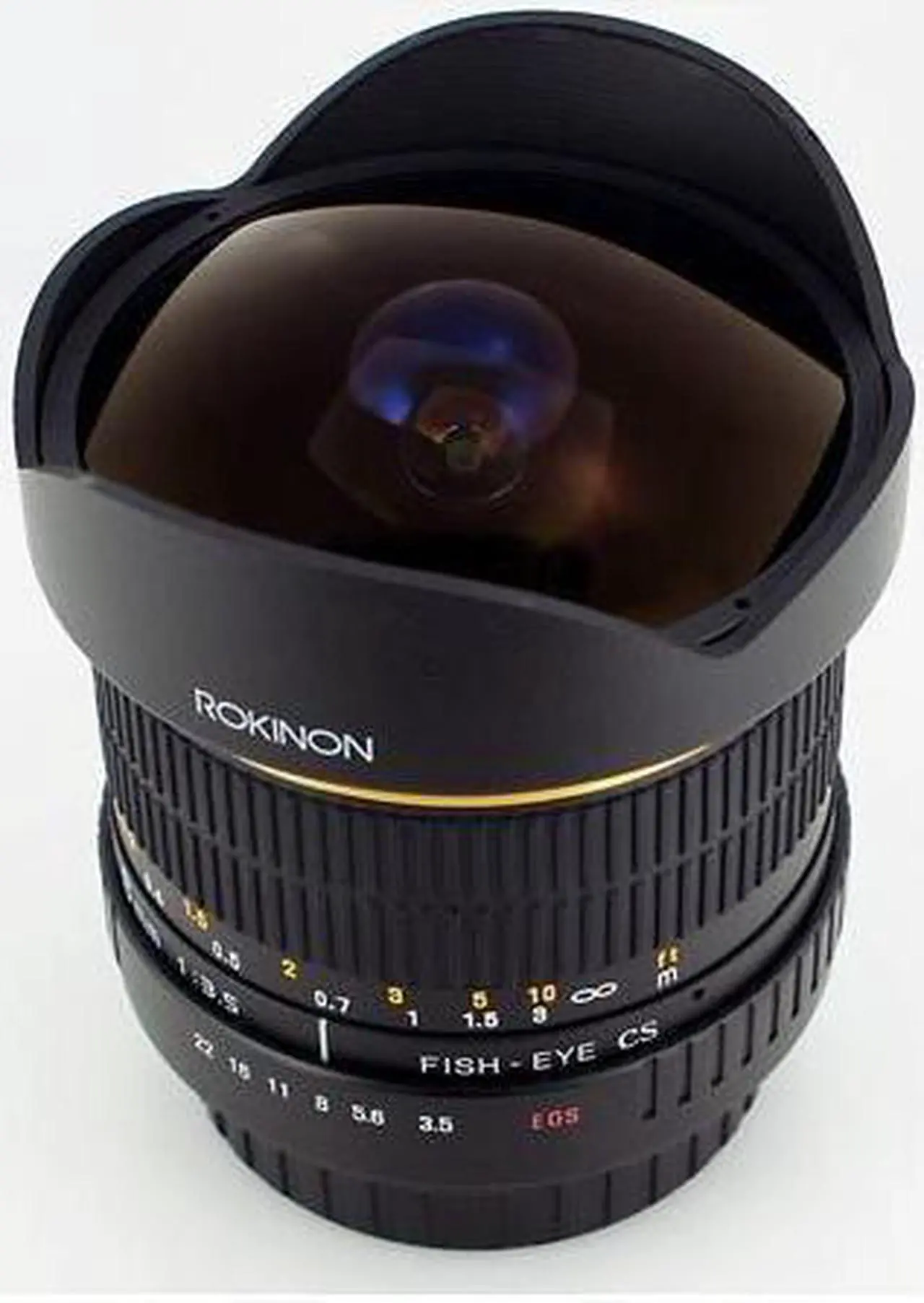 Alt view image 7 of 13 - Rokinon FE8M-N 8mm F3.5 Fisheye Fixed Lens for Nikon (Black)
