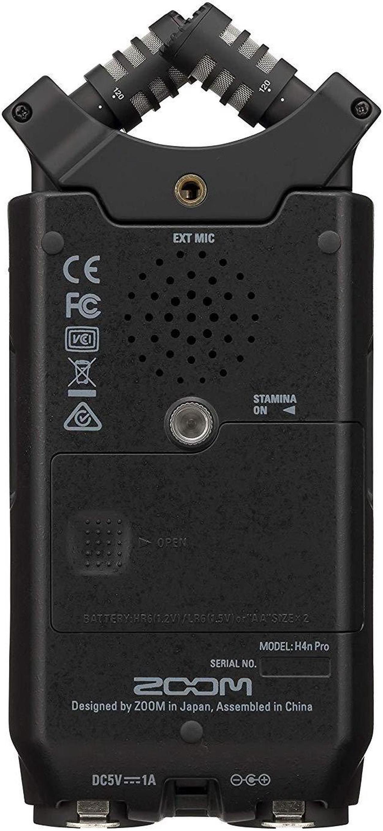 Alt view image 2 of 20 - Zoom Digital Multitrack Recorder (H4n Pro All Black)