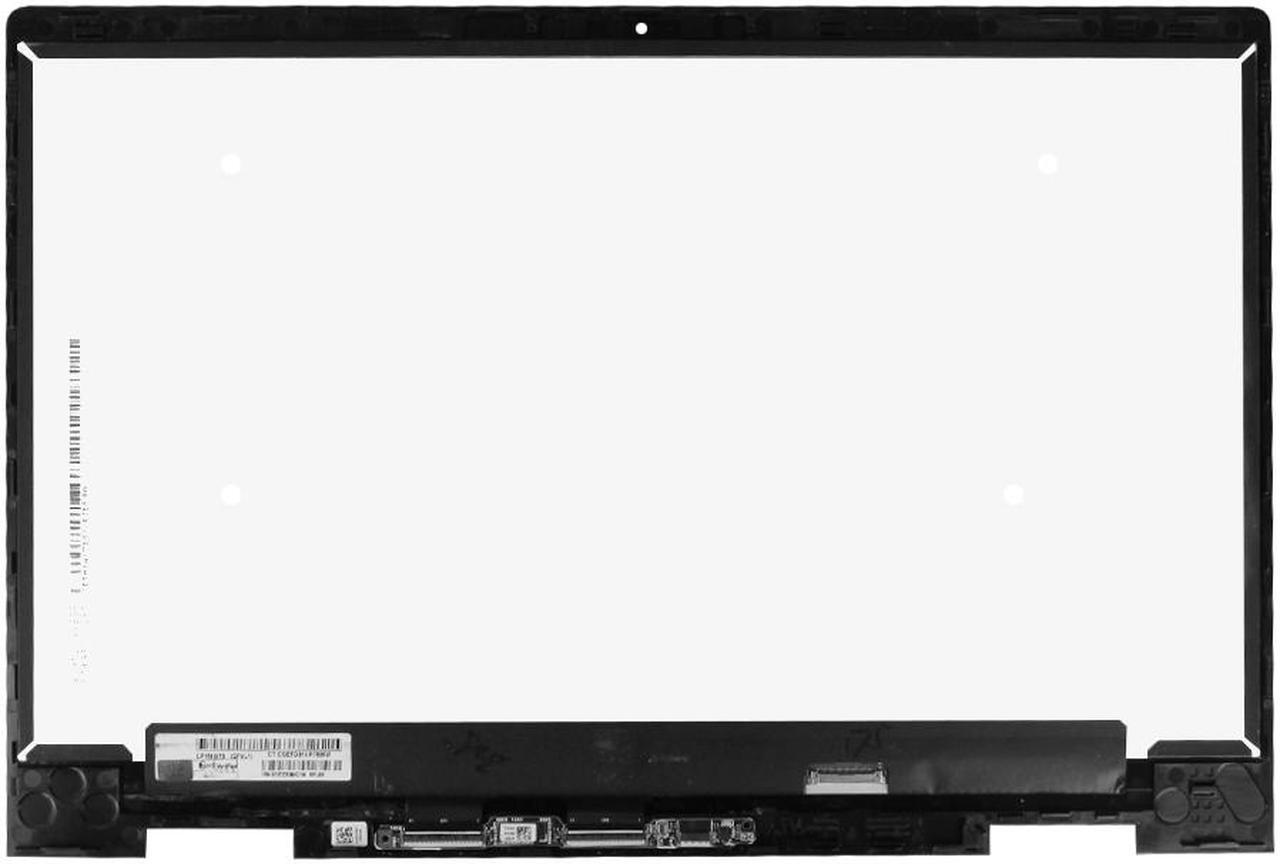 Alt view image 2 of 6 - Screen Replacement for HP Envy X360 15-BQ 15M-BQ 15-BQ110NR 15-BQ210NR 15-BQ275NR 925736-001 15.6" FHD LED LCD Display Touch Screen Digitizer Assembly w/ Touch Control Board + Bezel