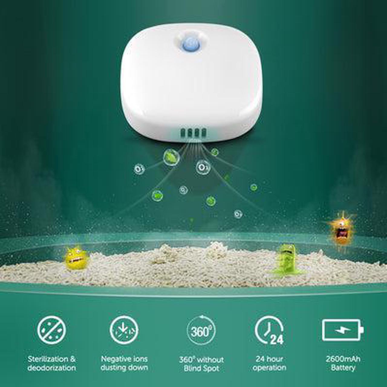 Alt view image 2 of 7 - eco4life Smart Pet Odor Eliminator Pro