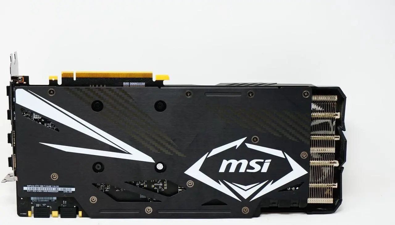 Alt view image 2 of 5 - (use.d)   MSI Geforce GTX 1080 Ti 11GB Duke Graphics Card Nvidia GPU