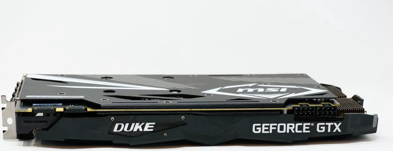 Alt view image 4 of 5 - (use.d)   MSI Geforce GTX 1080 Ti 11GB Duke Graphics Card Nvidia GPU