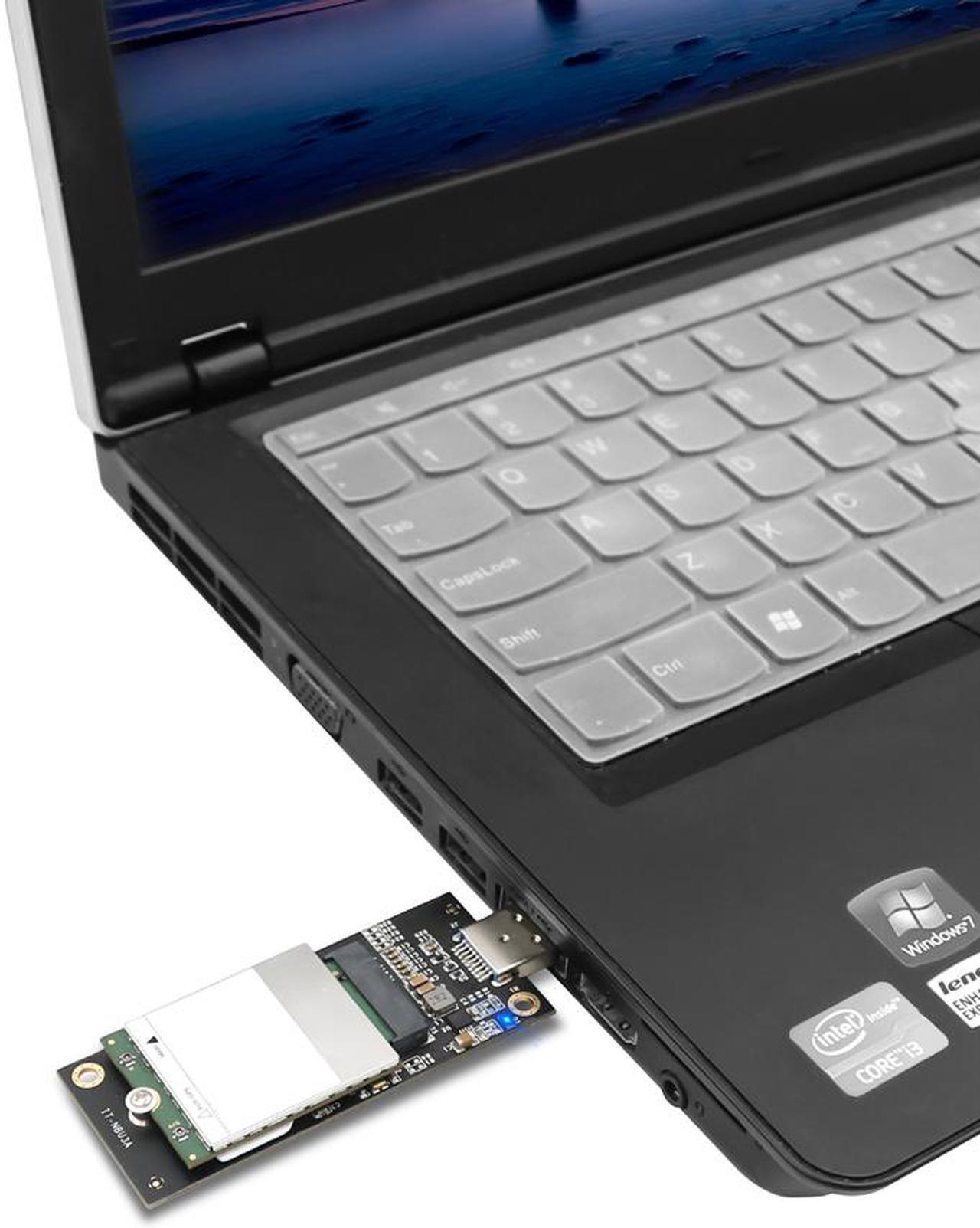 Alt view image 3 of 7 - NGFF(M.2)  key B  to USB 3.0 Adapter  with SIM 6pin Slot for WWAN/LTE Module