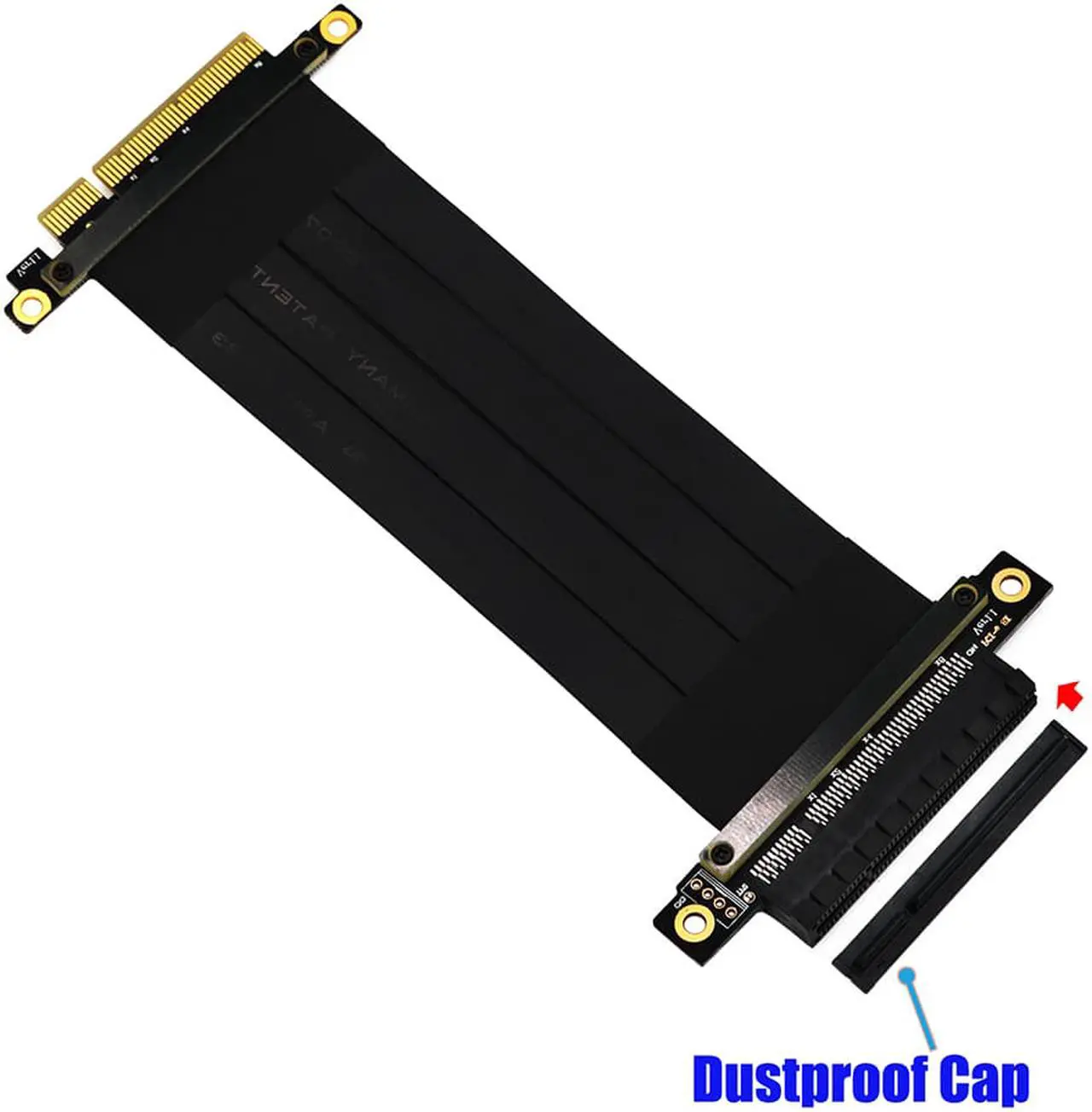 Alt view image 3 of 7 - High Quality with Gold-plated connector PCI-e PCI Express 8X Extension cable