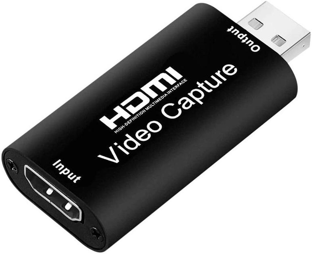 Vide Capture Cards HDMI t USB 2.0 1080P 4K Recrd Via DSLR Camcrder Actin Cam fr High Definitin Acquisitin