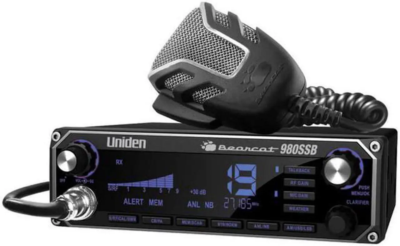 Alt view image 5 of 15 - UNIDEN BEARCAT980 CB RADIO SSB USB LSB NOISE CANCEL