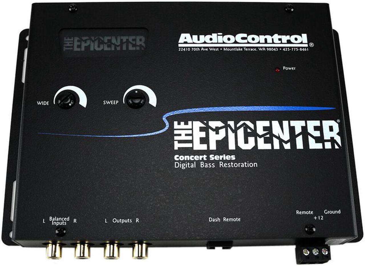 Alt view image 9 of 19 - AUDIOCONTROL EPICENTERBLACK Bass processor - black - Concert Series
