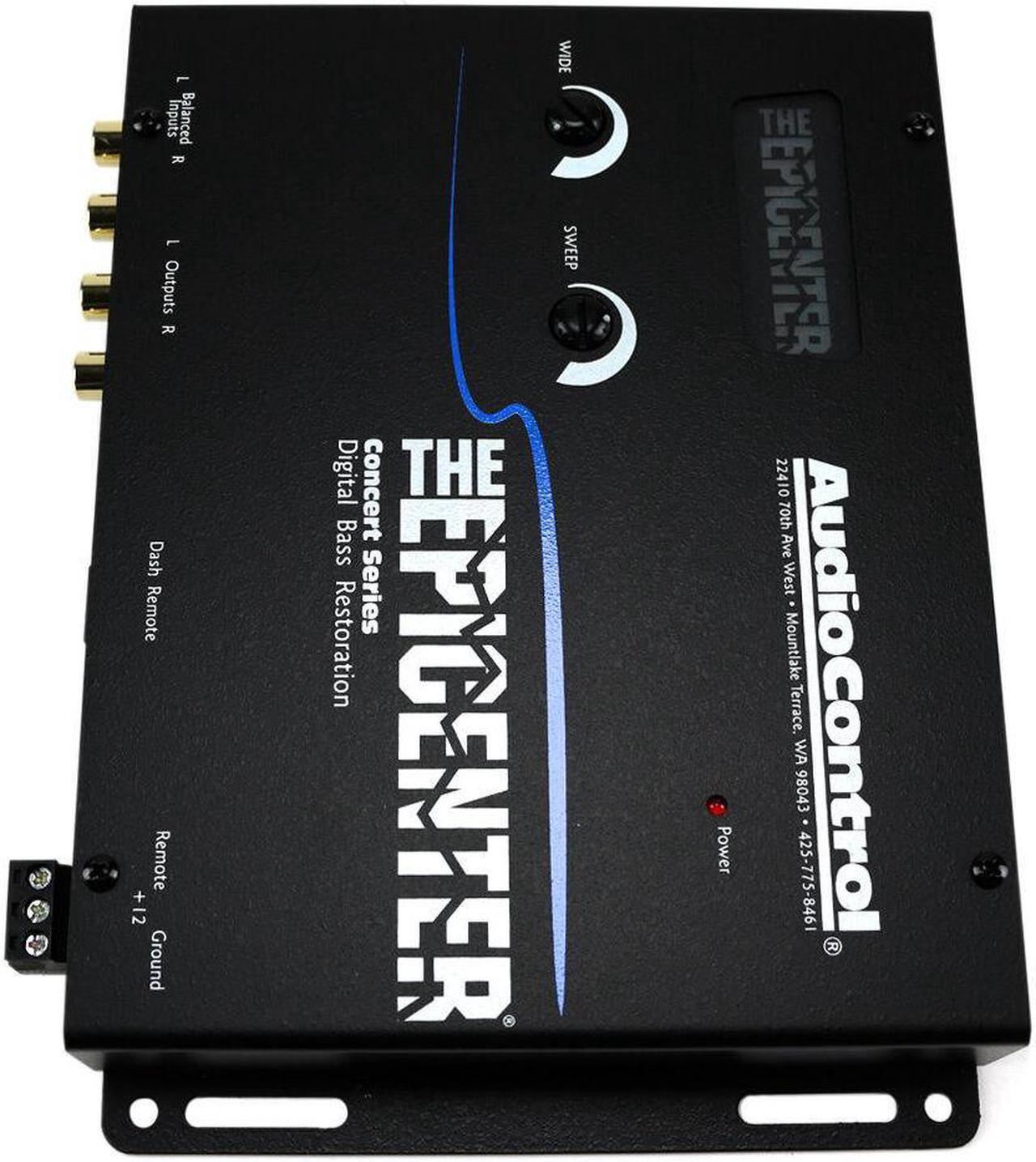 Alt view image 10 of 19 - AUDIOCONTROL EPICENTERBLACK Bass processor - black - Concert Series