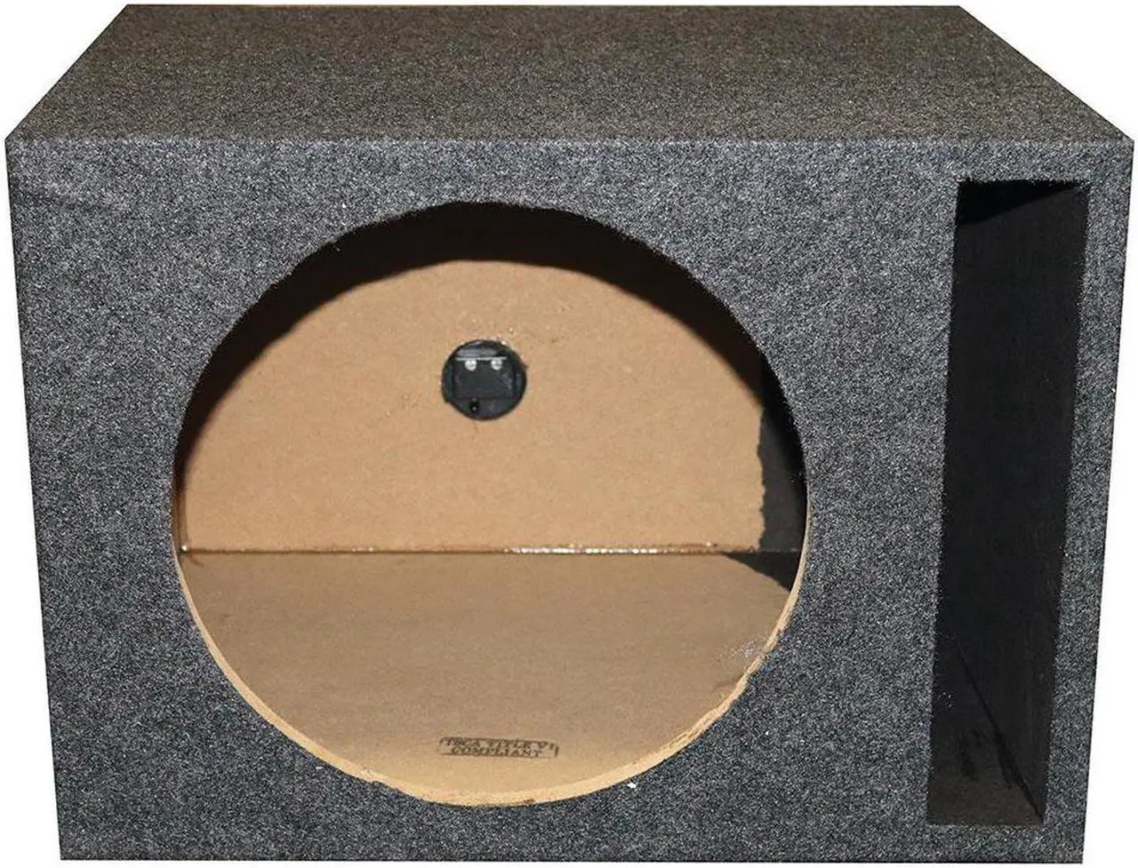 Alt view image 5 of 6 - Q Power Single 10 in. Vented Unloaded Box - SBASS10V