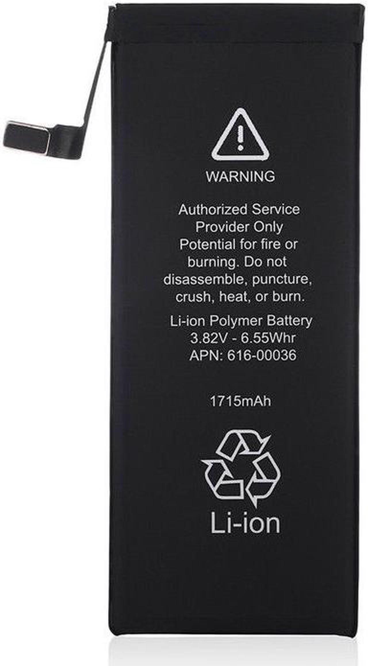 Alt view image 2 of 4 - New OEM Quality 1715mAh Internal Battery Replacement For Apple iPhone 6S 4.7" + Repair Tools