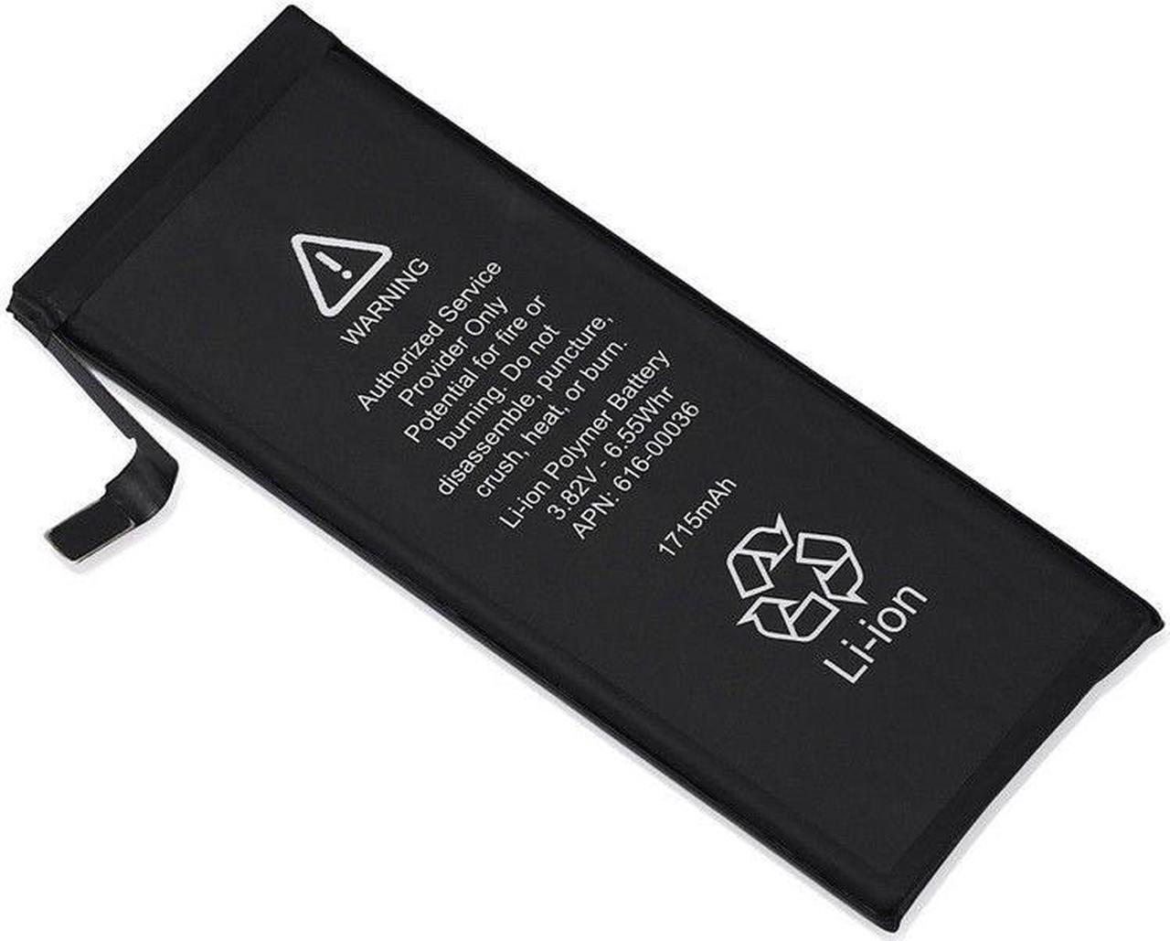 Alt view image 4 of 4 - New OEM Quality 1715mAh Internal Battery Replacement For Apple iPhone 6S 4.7" + Repair Tools