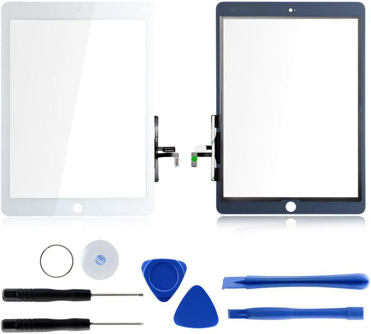 Alt view image 3 of 7 - New White Touch Screen Digitizer Replacement For Apple iPad Air 5th a1474 a1475 a1476