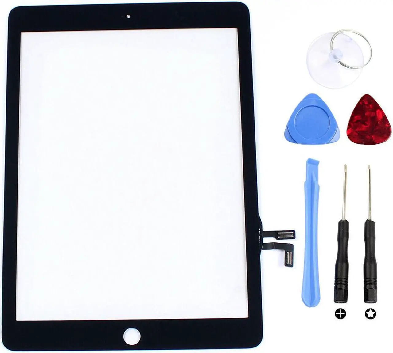 Alt view image 3 of 7 - New Black Touch Screen Digitizer Replacement For Apple iPad Air 5th a1474 a1475 a1476
