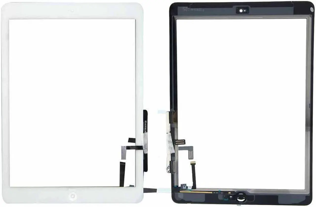 Alt view image 7 of 7 - New For iPad Air 1 iPad 5 Touch Screen Glass White Digitizer Replacement With Home Button + Tools