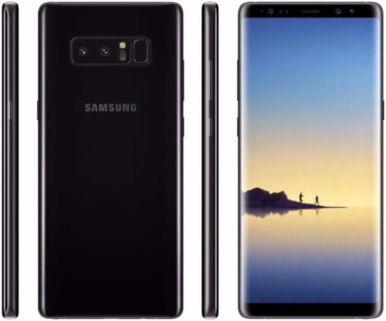 Alt view image 2 of 2 - Samsung Galaxy Note 8 SM-N950 64GB GSM Unlocked Black