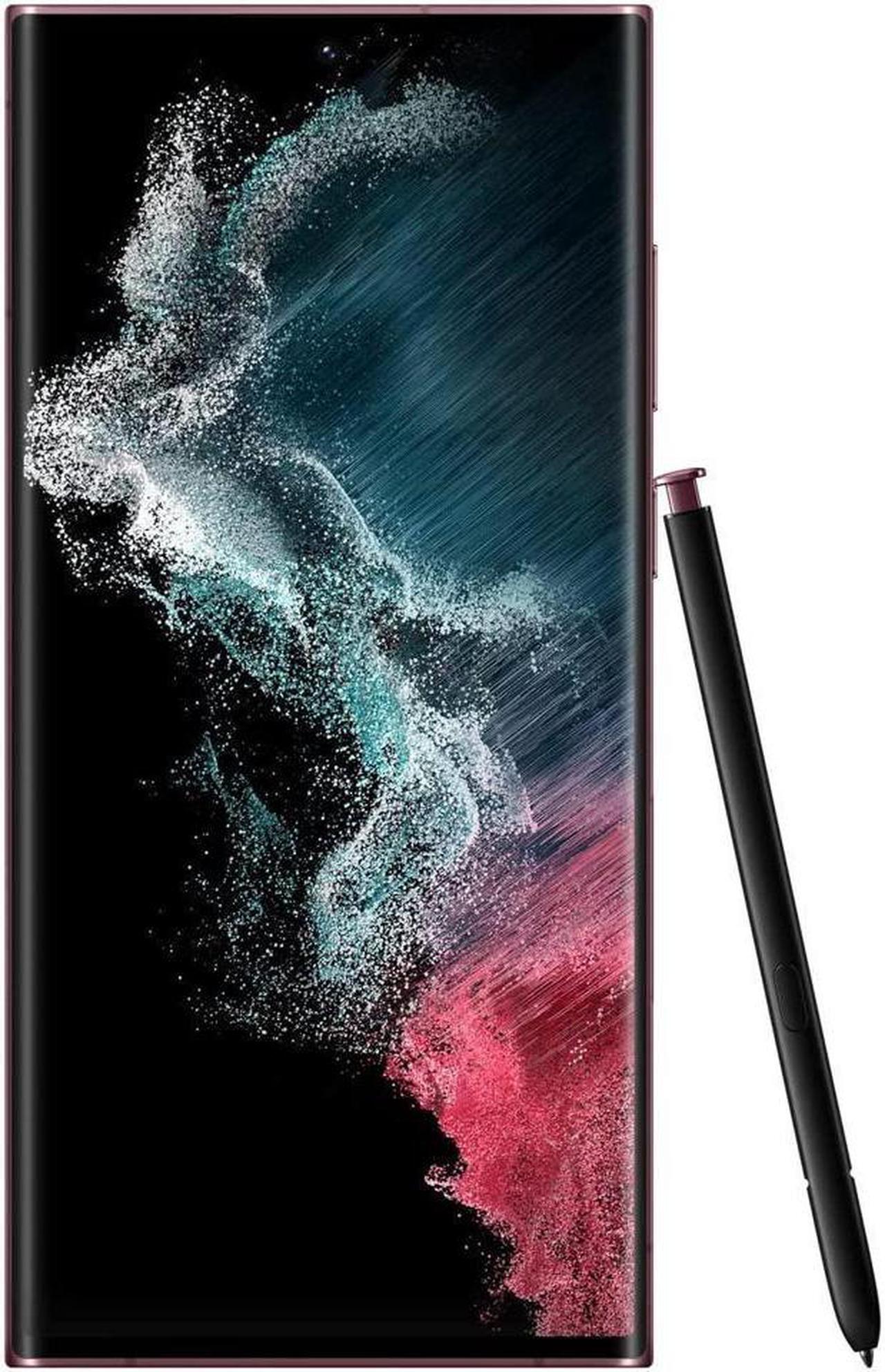 Alt view image 2 of 2 - SAMSUNG Galaxy S22 Ultra 5G S9080 (GSM ONLY NO CDMA) unlocked | 12 GB/512 GB | Burgundy Red