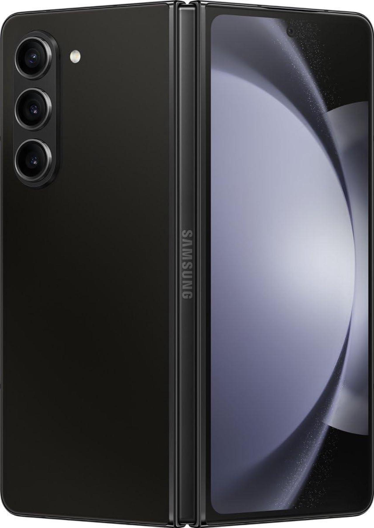 Alt view image 2 of 4 - SAMSUNG Galaxy Z Fold 5 Cell Phone, AT&T Android Smartphone, 256GB , Big 7.6 Screen for Streaming, Gaming, Phantom Black - Excellent