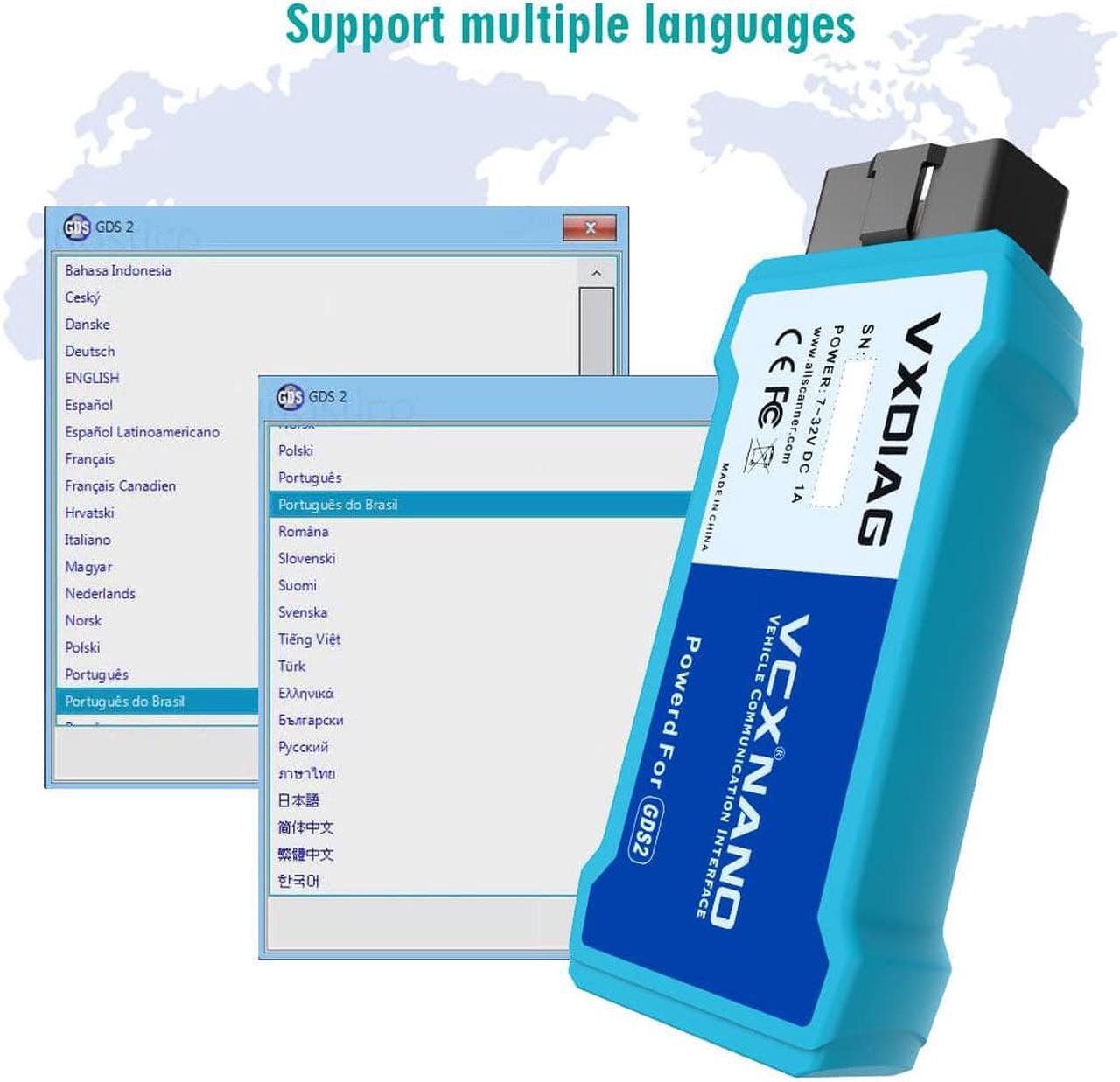 Alt view image 6 of 7 - VXDIAG VCX Nano GDS2 and Tech2Win Diagnostic Programming System for GM/Opel WiFi Version