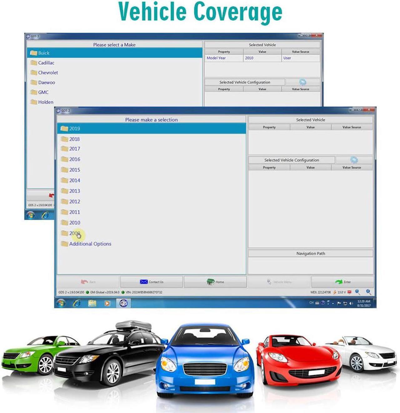Alt view image 4 of 7 - VXDIAG VCX Nano GDS2 and Tech2Win Diagnostic Programming System for GM/Opel WiFi Version