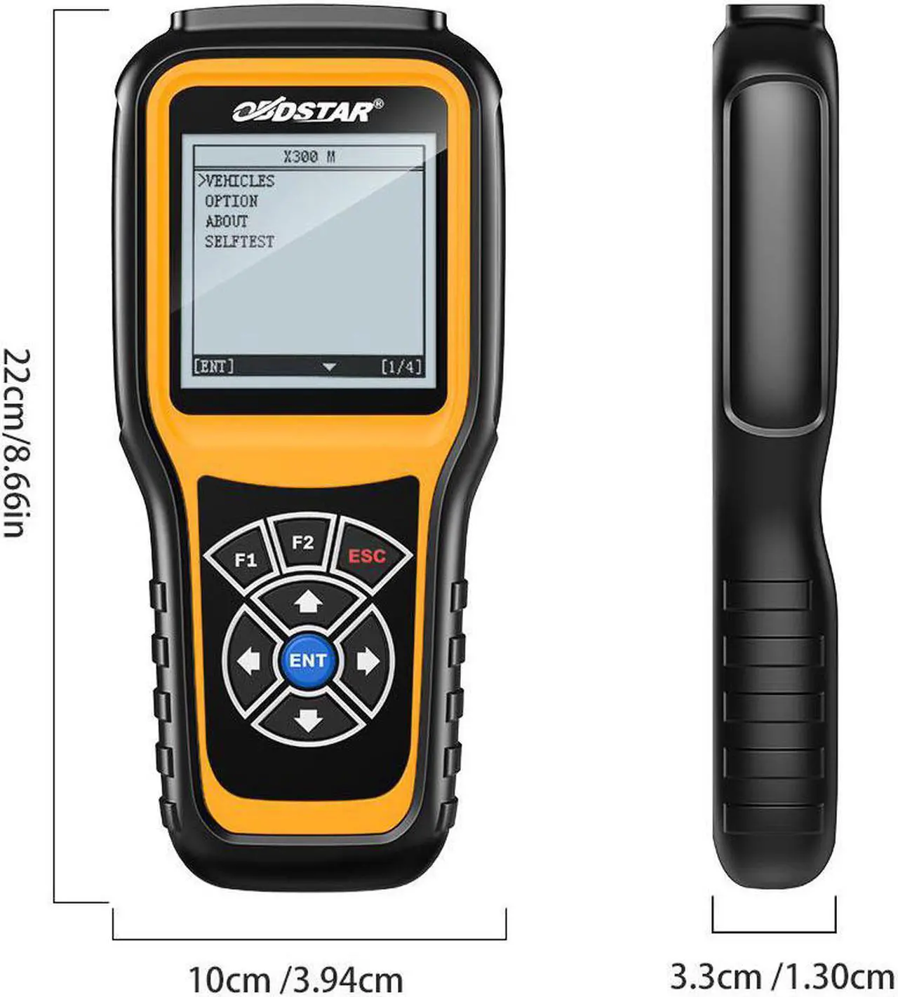 Alt view image 6 of 7 - OBDSTAR X300M Special for Odometer Adjustment and OBDII Support Mercedes Benz & MQB VAG KM Function