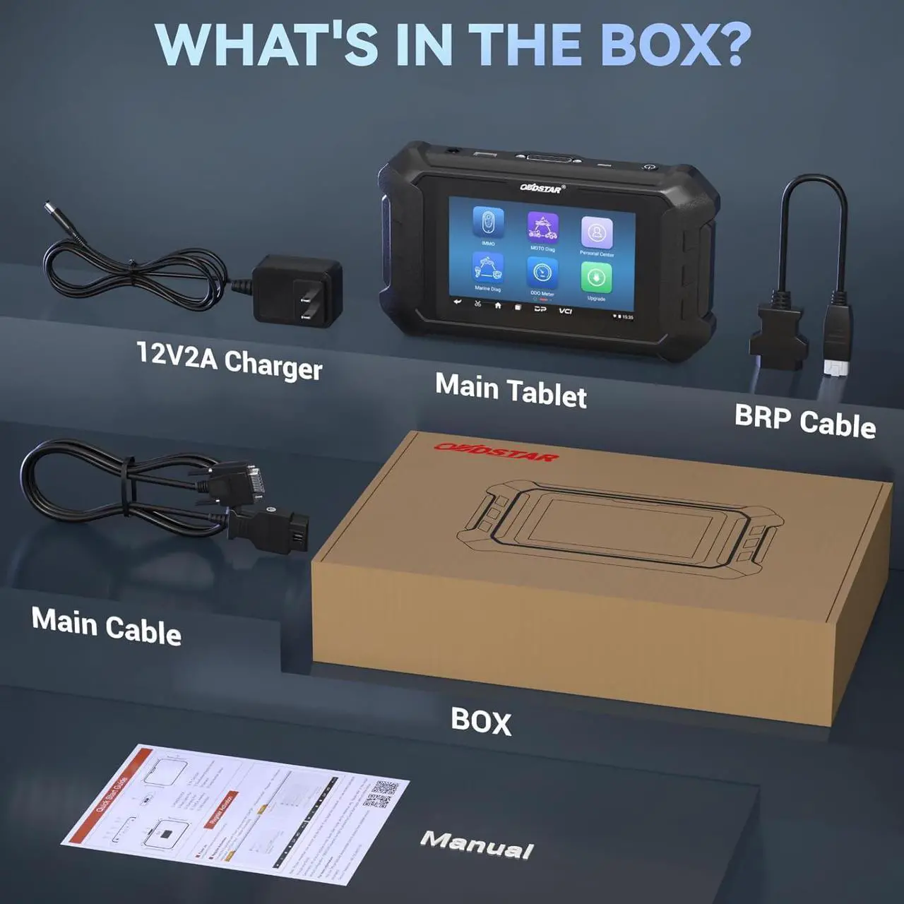 Alt view image 7 of 7 - OBDSTAR iScan BRP(Can-am) Motorcycle Scanner Support BRP& BRP BOAT Diagnosis and Key Programming