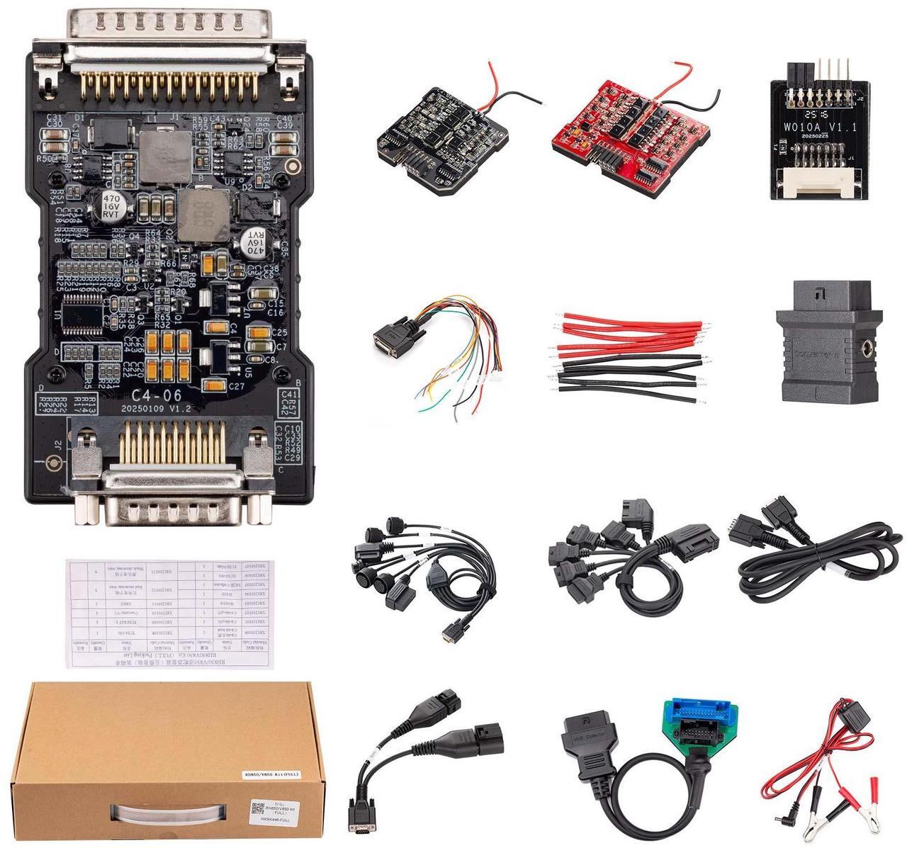 Main image of OBDSTAR RH850/V850 Adapter Full Kit for MQB All Keys Lost, Airbag Reset, IMMO Data/Pincode Read, Dashboard, BCM, ELV