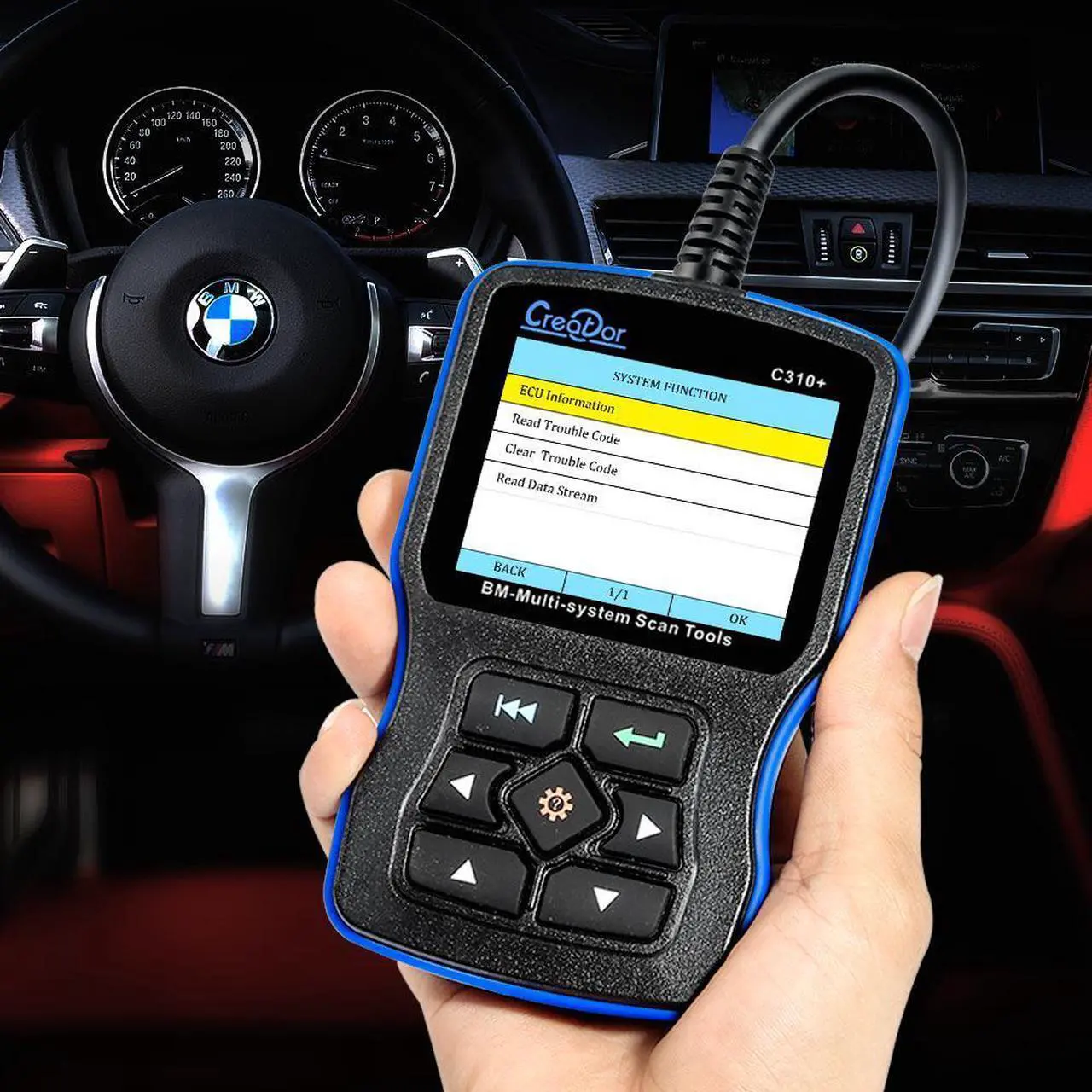 Alt view image 2 of 7 - Creator C310+ Code Scanner, Code Reader Compatible For BMW/Mini Multi System
