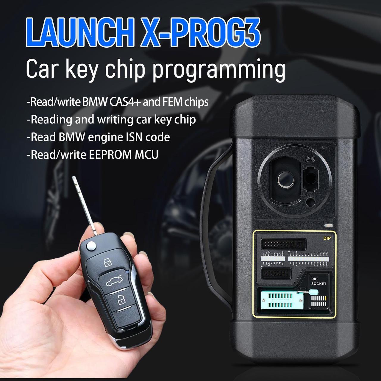 Alt view image 3 of 6 - LAUNCH X-431 GIII X-PROG 3 Car Key Programming Scan Tool with EEPROM Adapter for X431 V/V+, PRO 3, PRO 3S+, PRO 5, PAD III and PAD V, etc. Advanced Immobilizer & Key Programmer