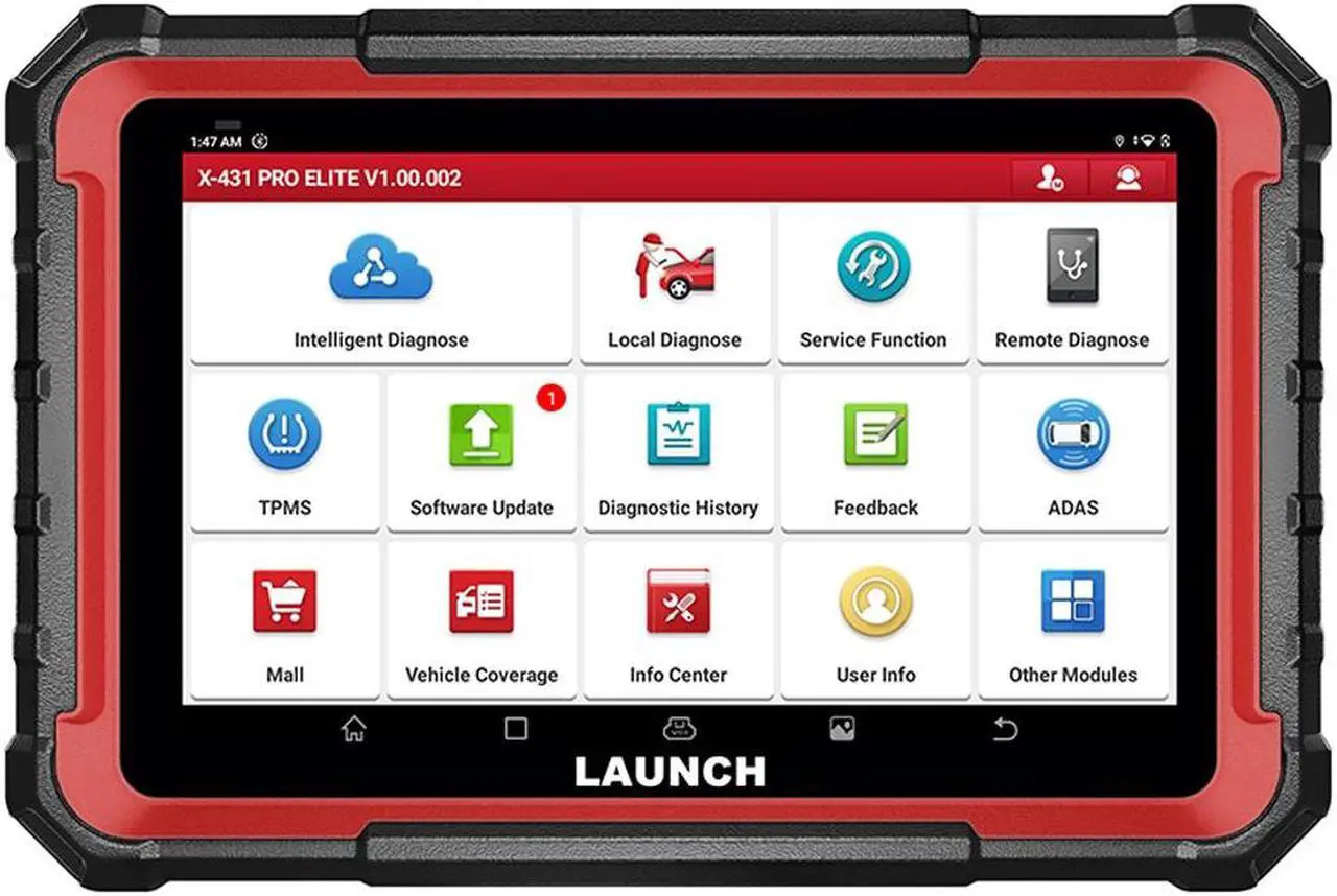 Main image of LAUNCH X431 PRO Elite OBD2 Scanner 2023 New Bidirectional Scan Tool with CANFD DOIP, All-in-one Automotive Diagnostic Tool,ECU Online Coding,Full System,32+ Resets,FCA Autoauth,Key Program,VAG Guide