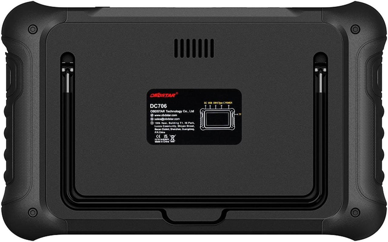 Alt view image 2 of 5 - OBDSTAR DC706 Full Version Car and Motorcycle ECU TCM BCM Programmer Cloning Tool by OBD Bench Boot PK I/O Terminal