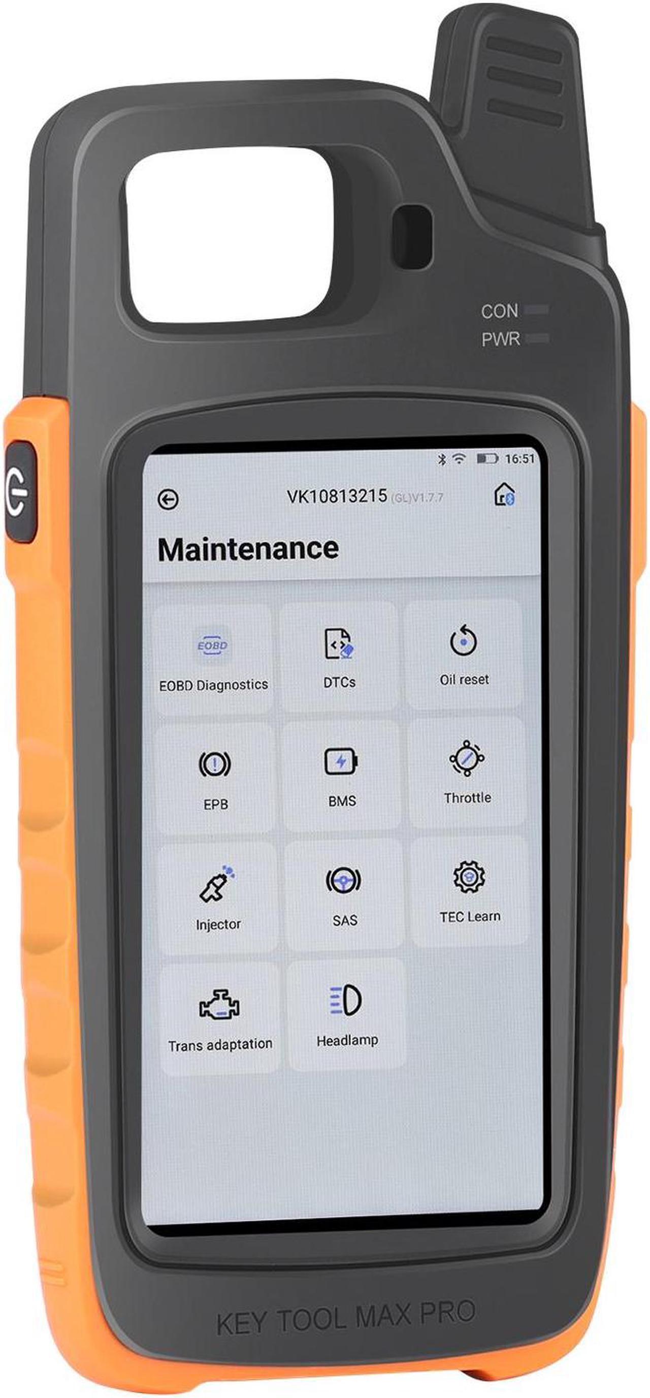 Alt view image 2 of 7 - Xhorse VVDI Key Tool Max Pro With Mini OBD Tool Function Support TPMS, CAN FD, Read Voltage, Leakage Current and BMW CAS1-CAS3 IMMO