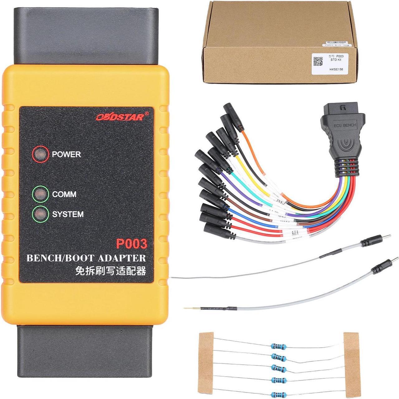 Alt view image 5 of 5 - OBDSTAR DC706 ECU Tool Full Version Plus P003 Adapter and ECU Bench Cables for Reading BOSCH ECU Data CS PINCODE ECU Clone/ All by OBD or Bench